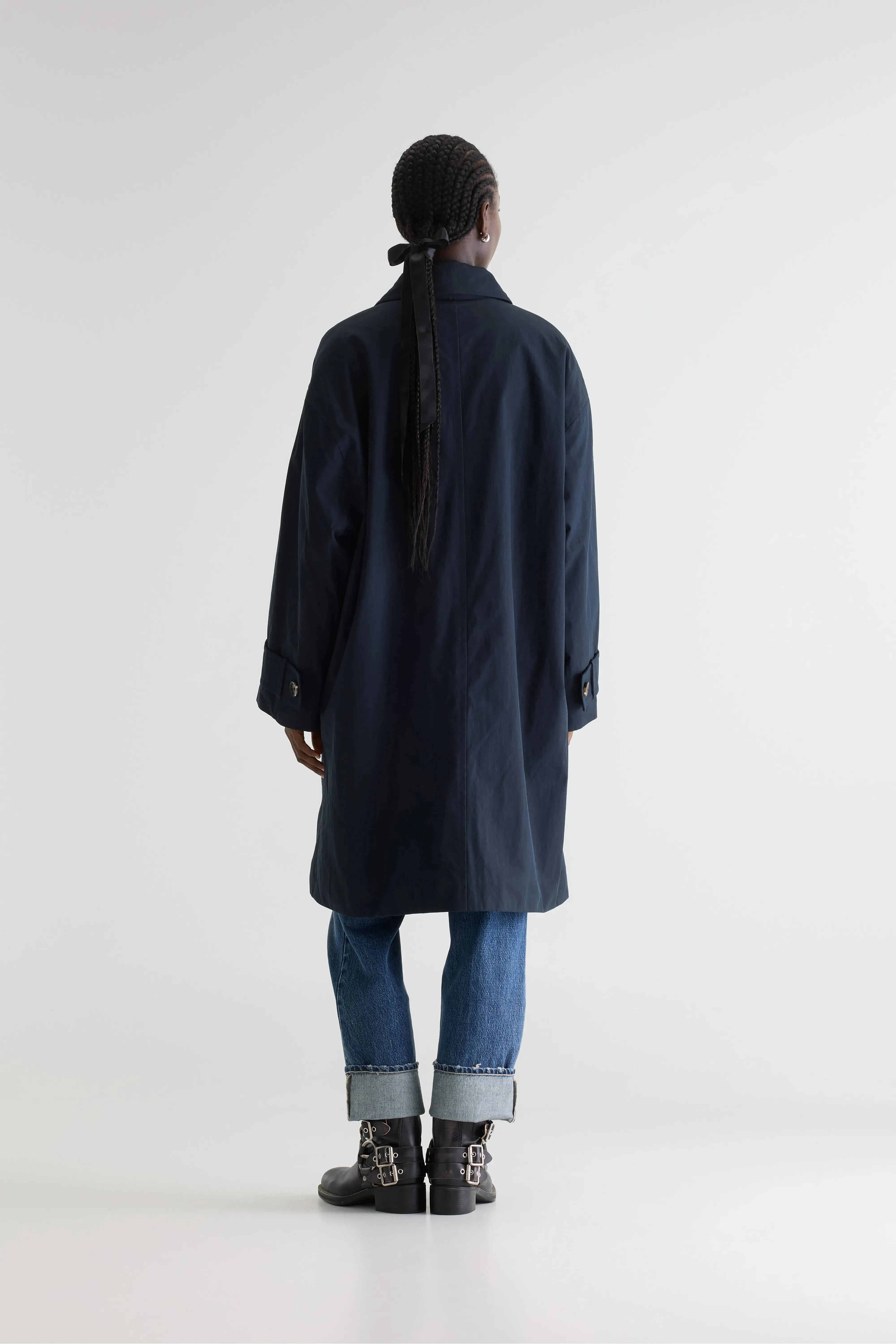 Hestia trenchcoat (252 / W / NAVY) sold by Bellerose product image thumbnail 4