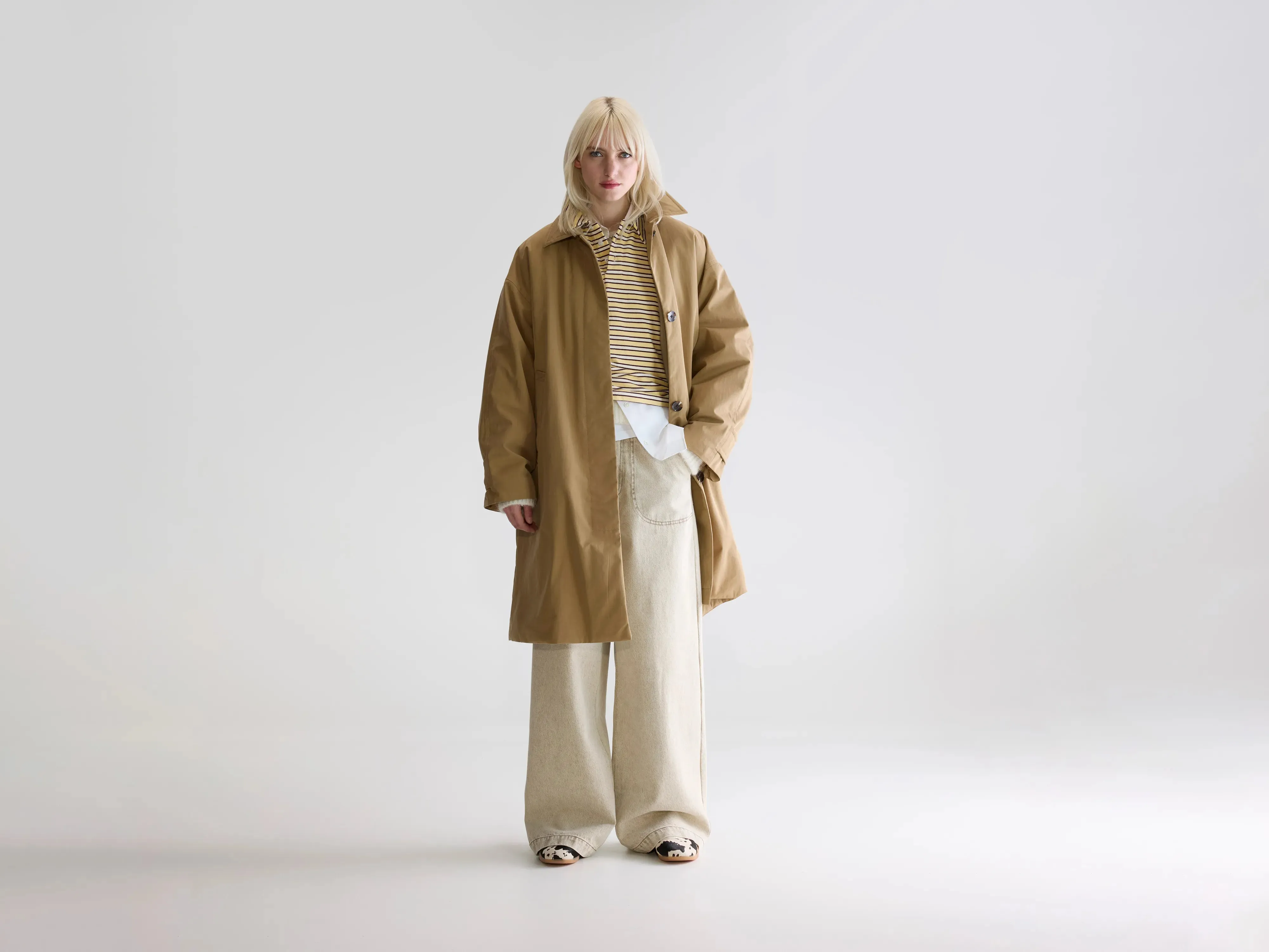 Hestia trenchcoat (252 / W / CLAY) sold by Bellerose