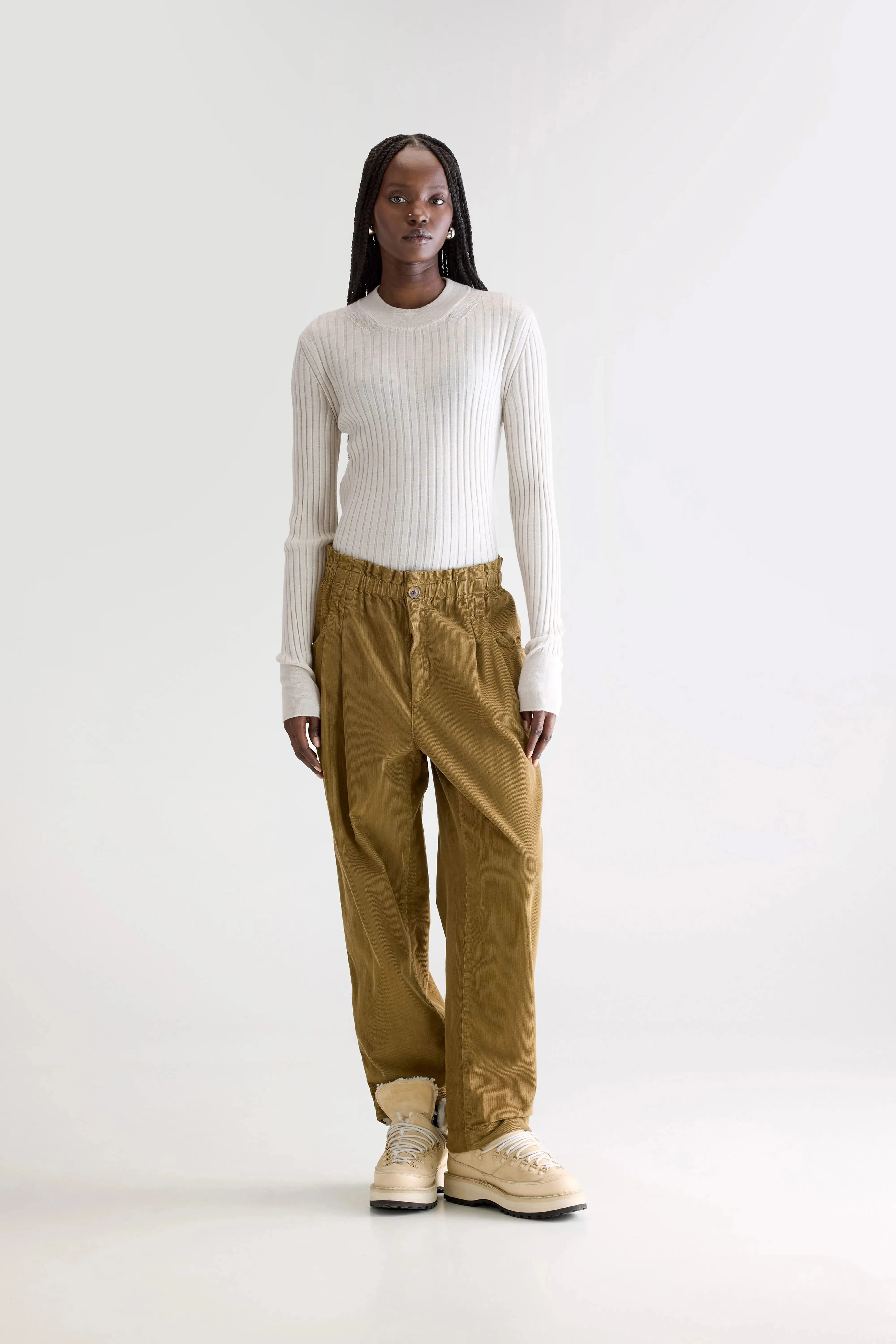 Winona paperbag trousers (252 / W / TABAC) sold by Bellerose product image thumbnail 2