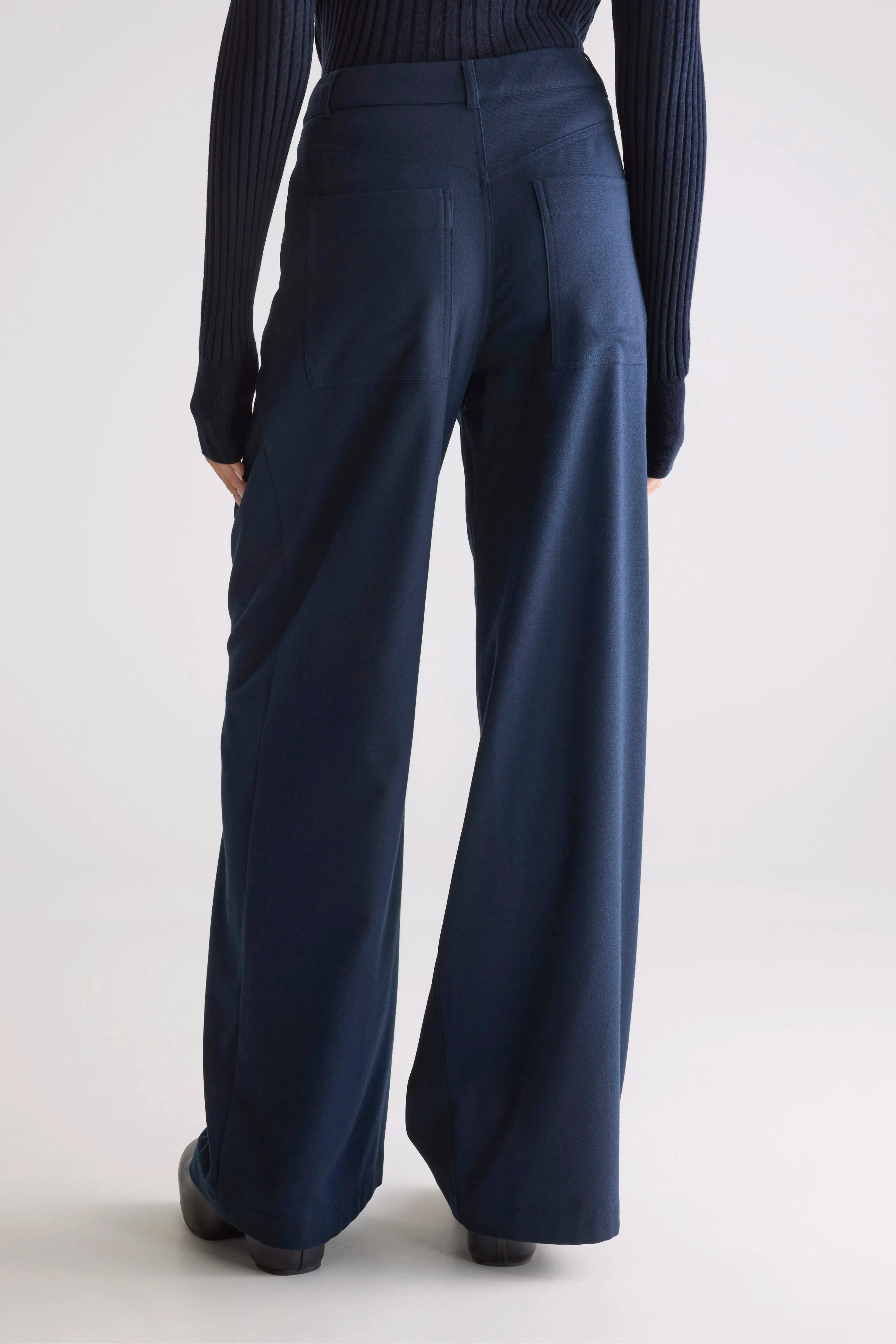 Sixtine tailored trousers (252 / W / NAVY) sold by Bellerose product image thumbnail 4