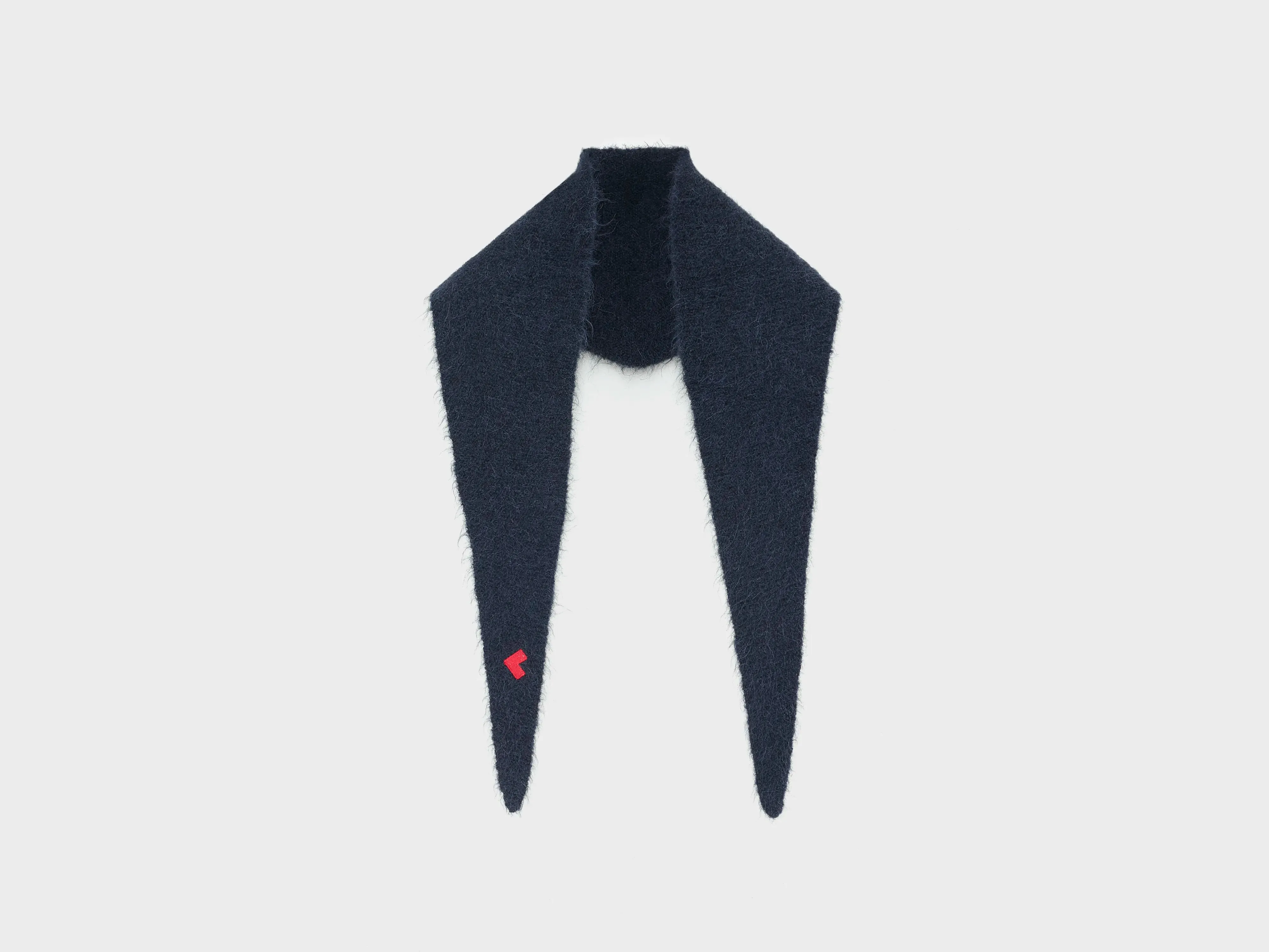 Darcol triangle scarf (252 / W / NAVY) sold by Bellerose