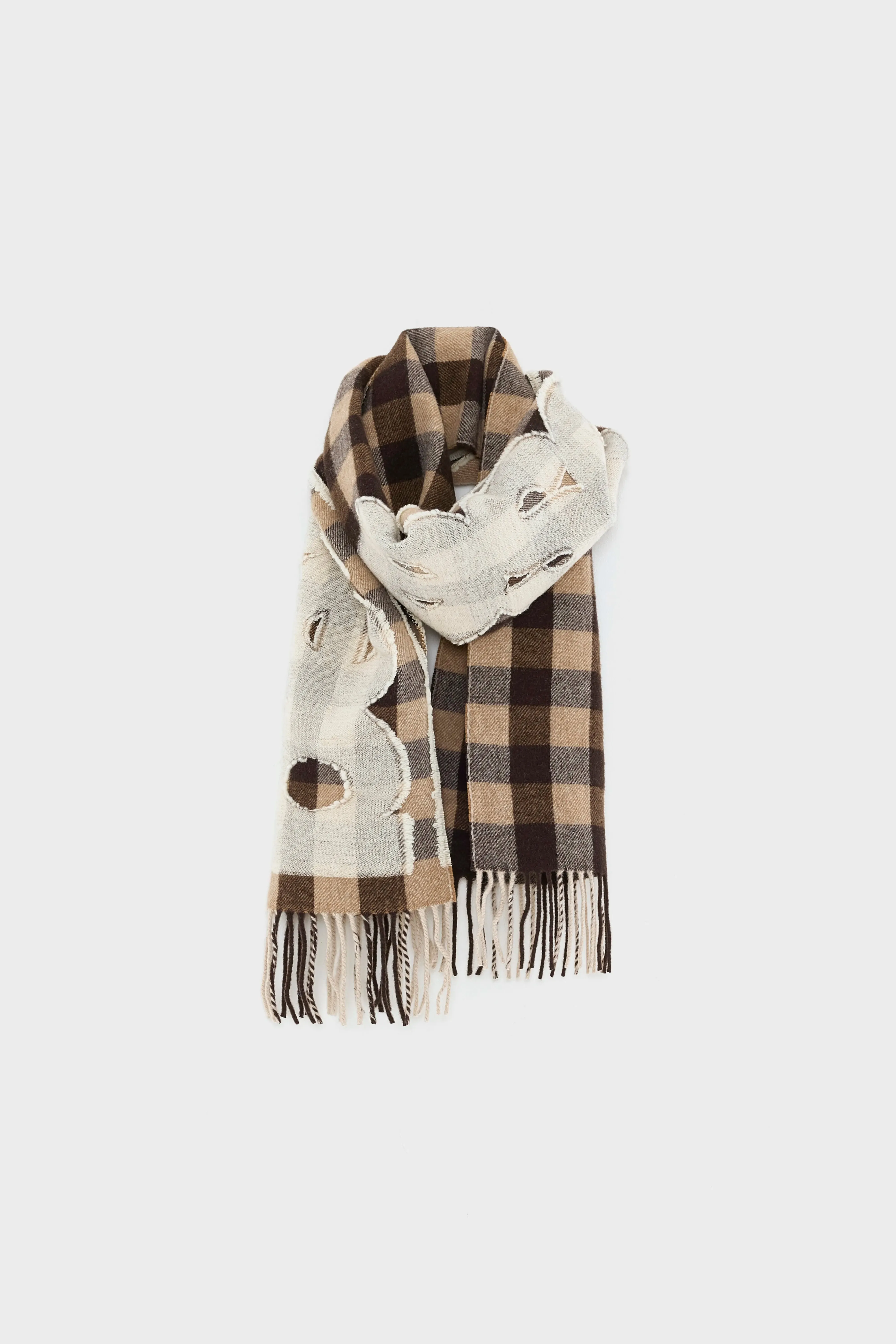 Mut tartan scarf (252 / W / DISPLAY A) sold by Bellerose product image thumbnail 3
