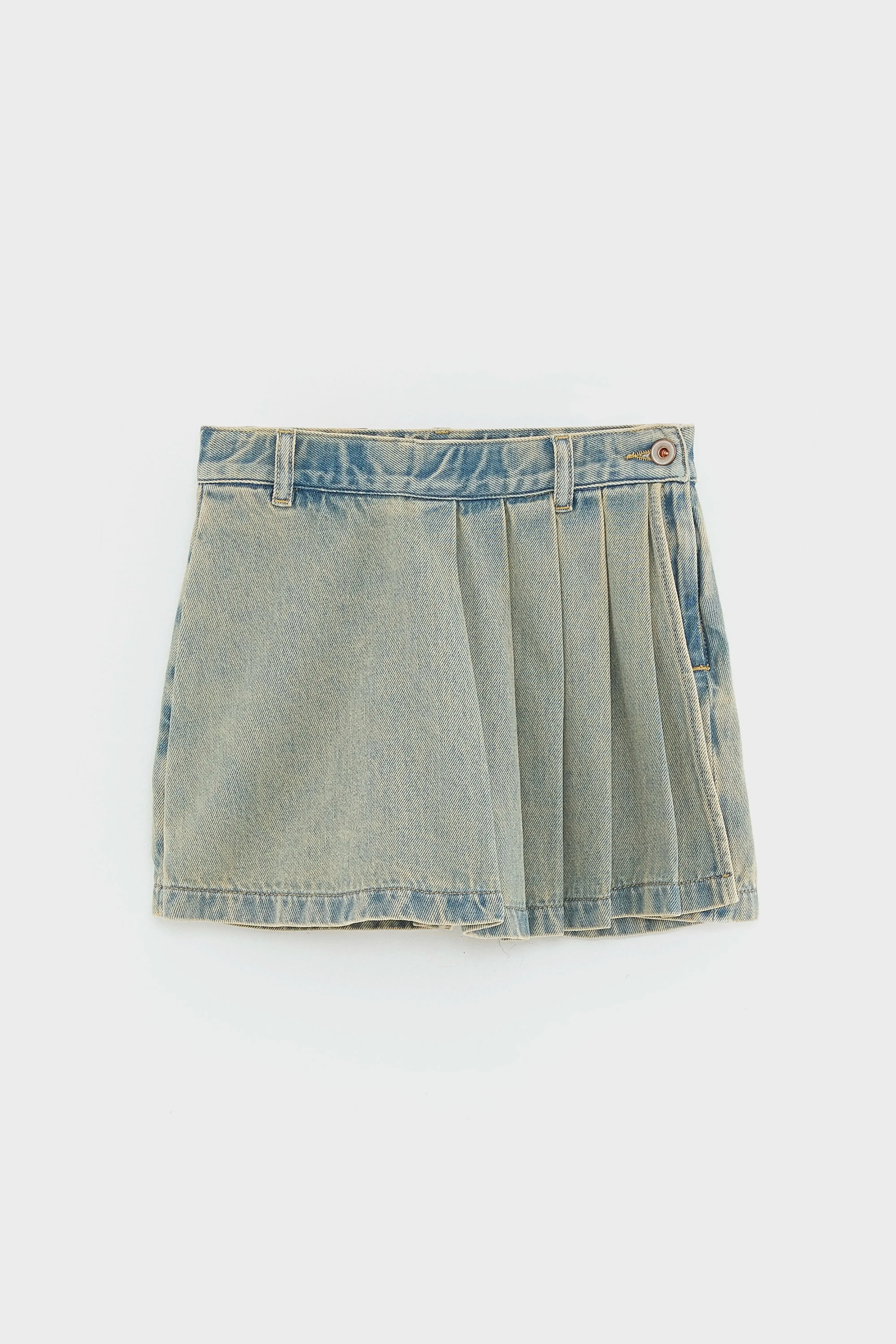 Waves mini skort (252 / G / USED BLUE) sold by Bellerose product image thumbnail 2