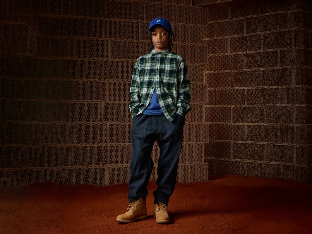 Wessly baggy trousers (252 / B / CHARCOAL) sold by Bellerose