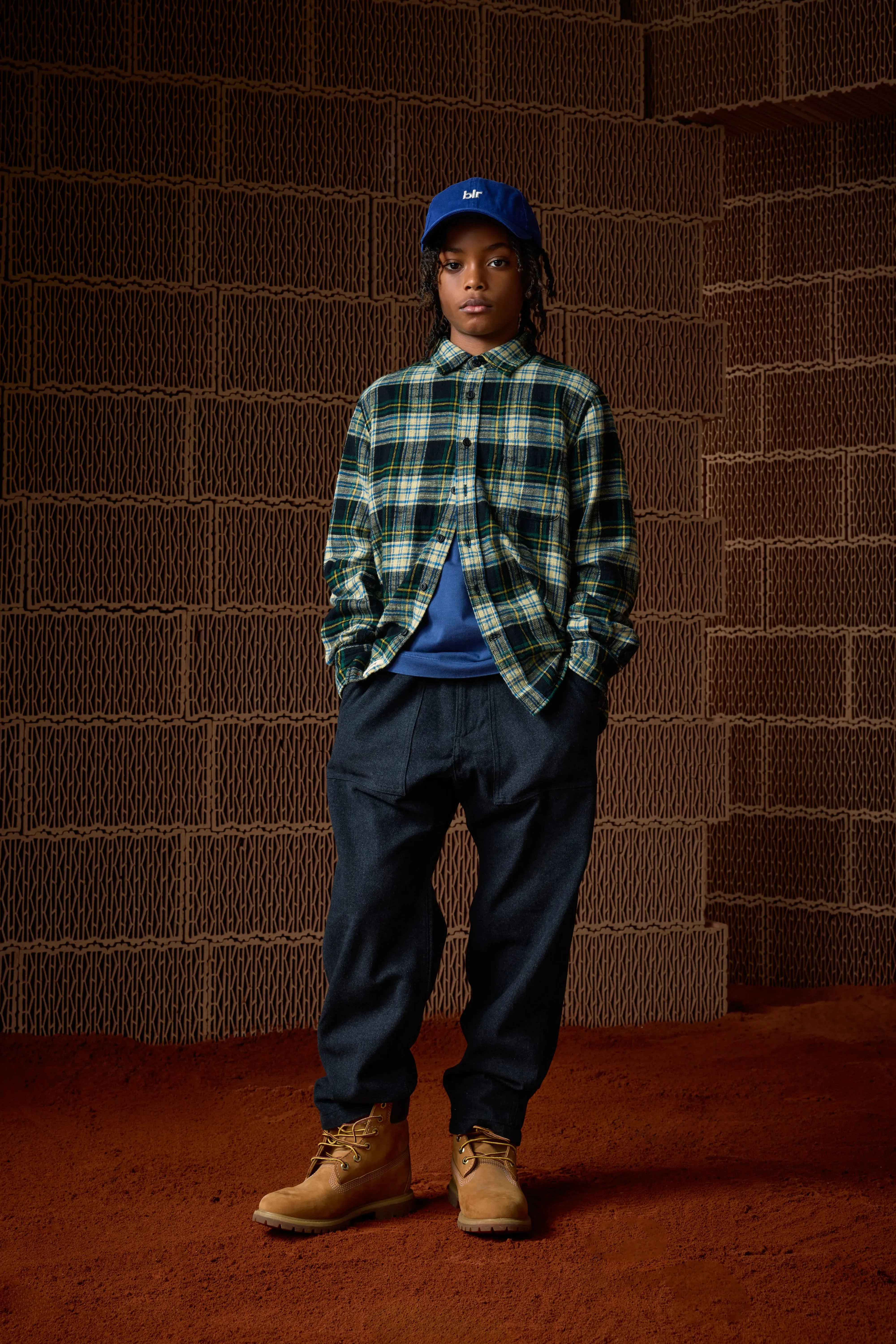 Wessly baggy trousers (252 / B / CHARCOAL) sold by Bellerose product image thumbnail 2