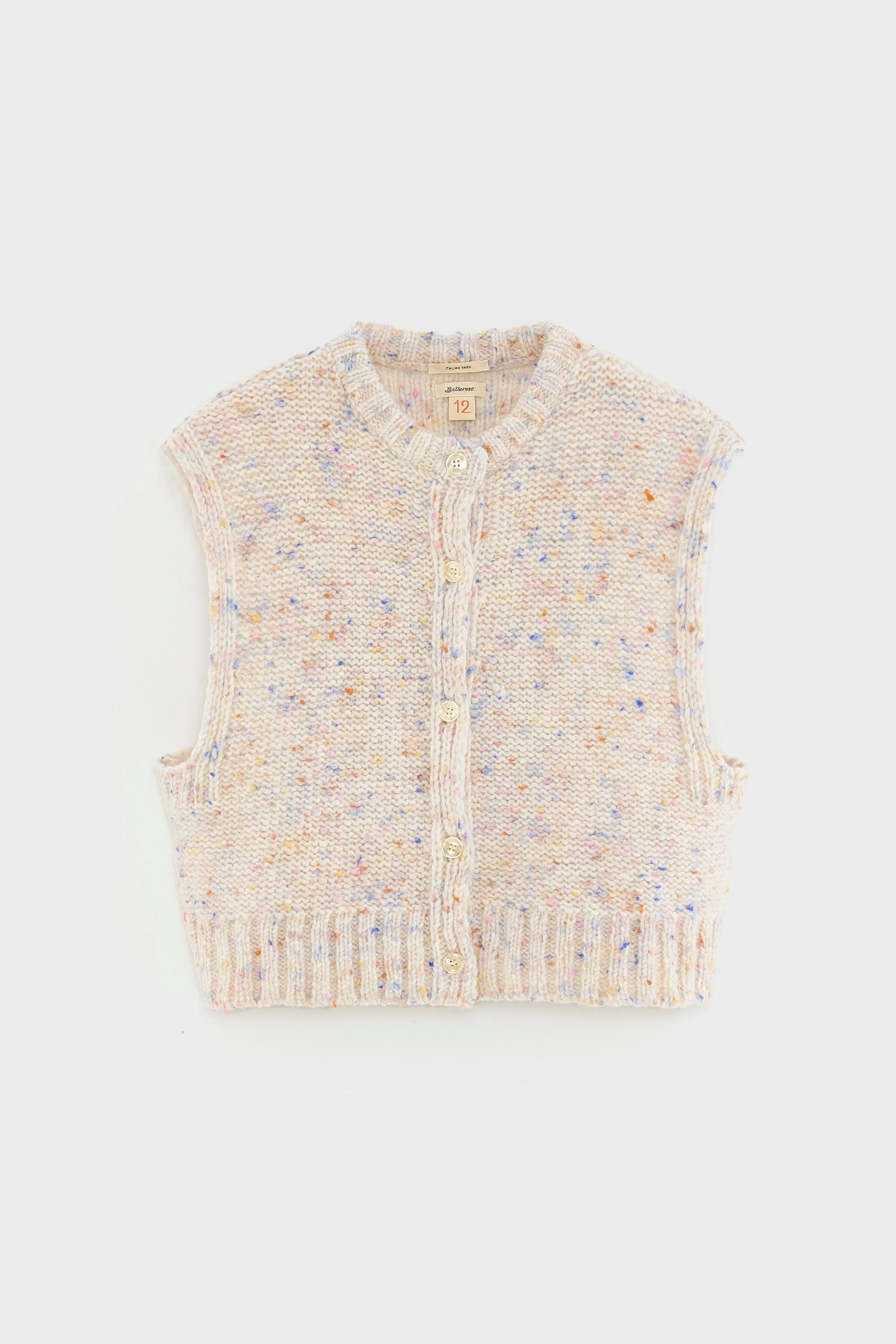 Agagi sleeveless cardigan (252 / G / COMBO A) sold by Bellerose product image thumbnail 3