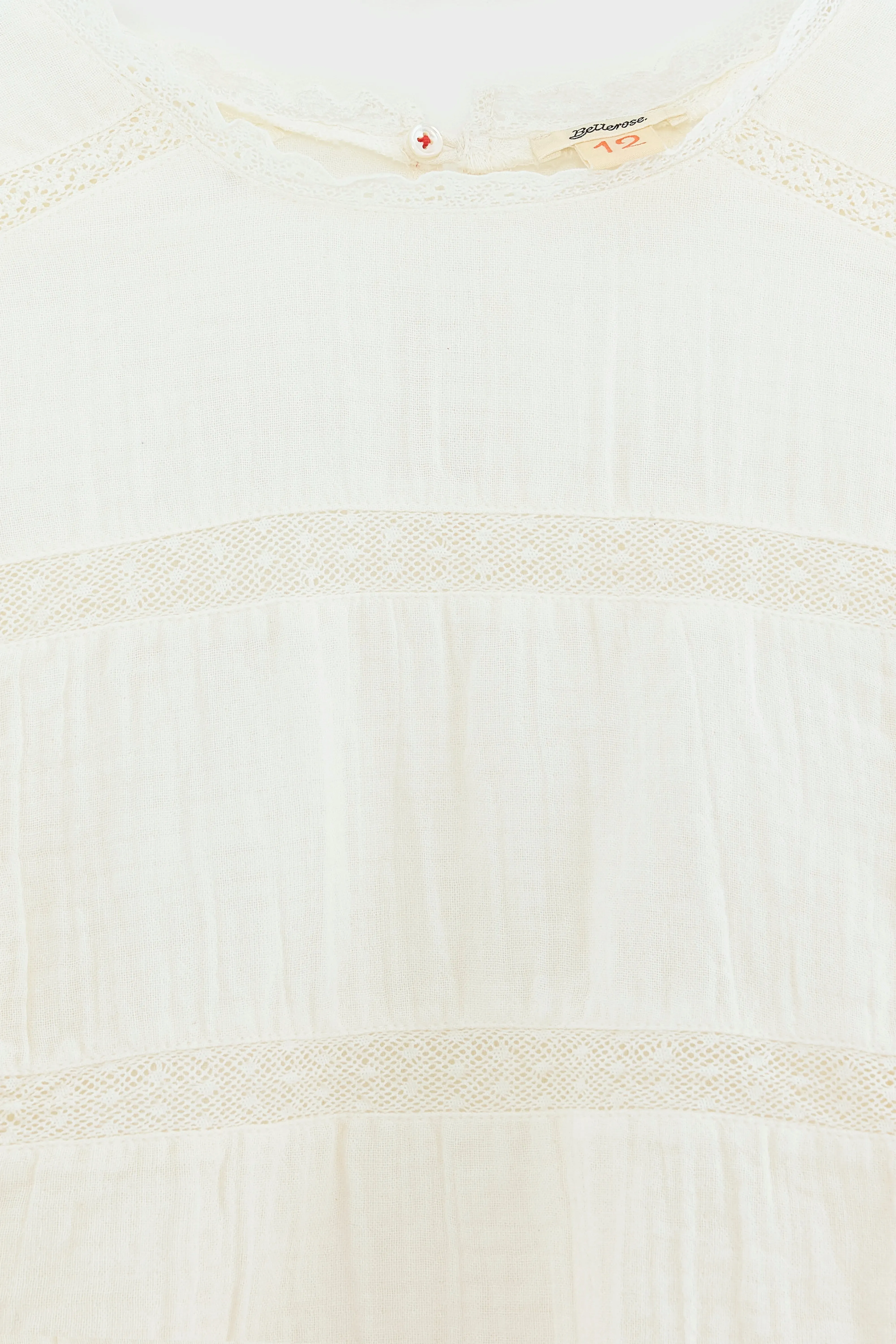 Hiacint cropped blouse (252 / G / ECRU) sold by Bellerose product image thumbnail 3