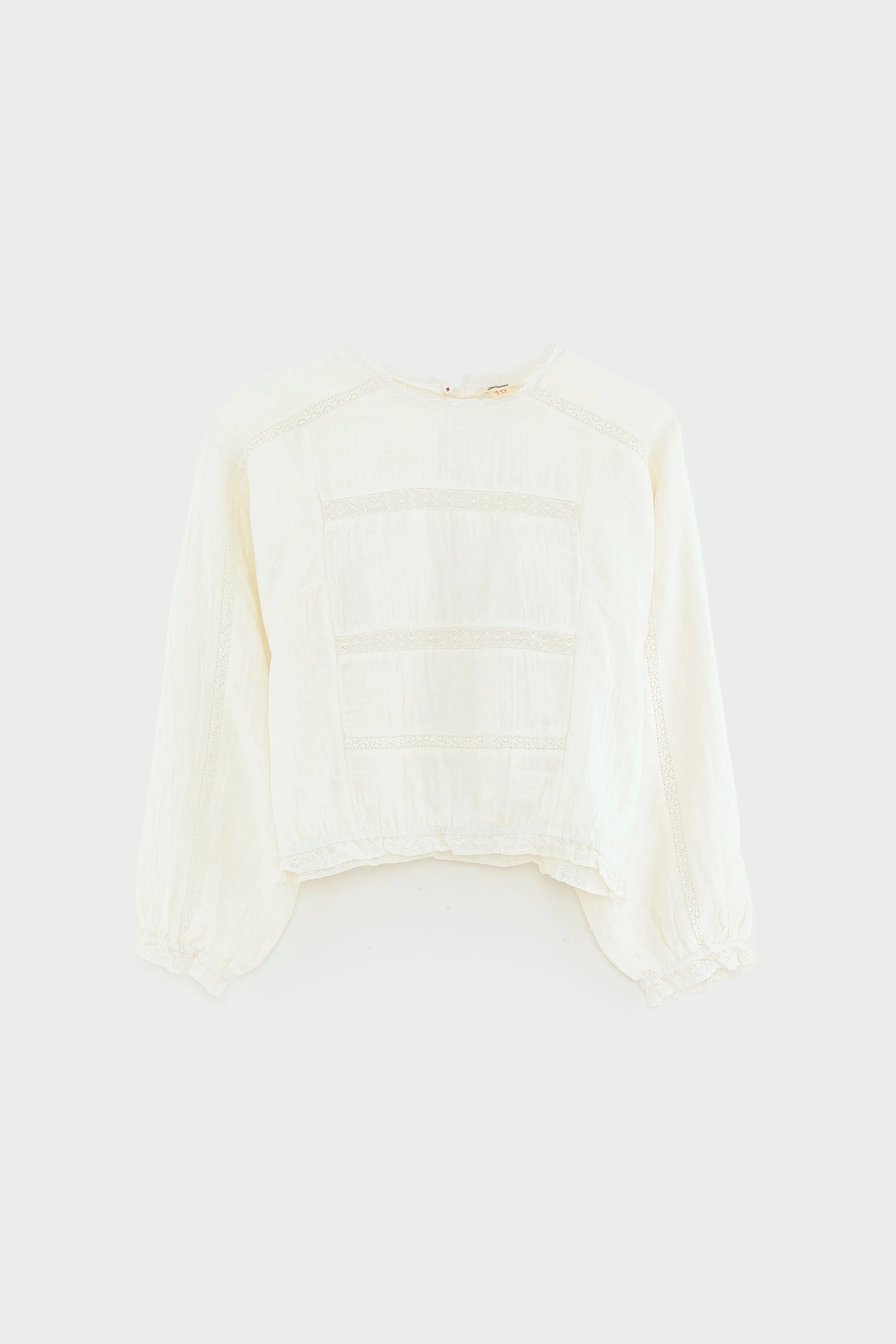 Hiacint cropped blouse (252 / G / ECRU) sold by Bellerose product image thumbnail 2