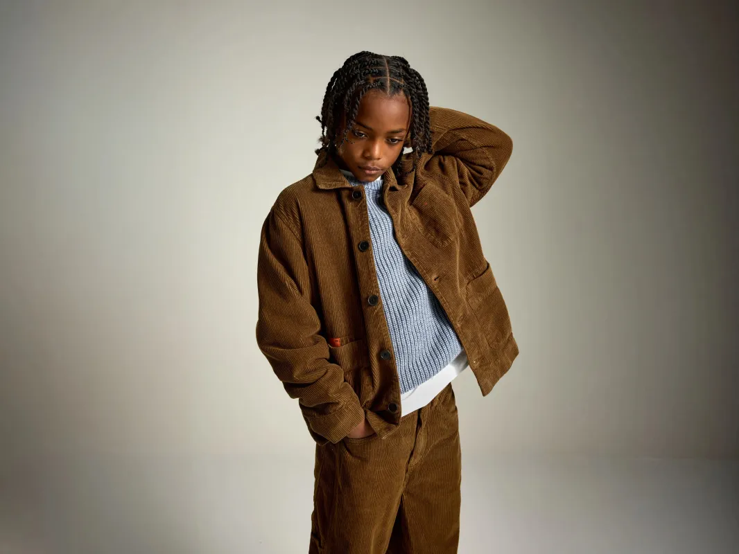 Wayatt relaxed overshirt (252 / B / RACOON) sold by Bellerose