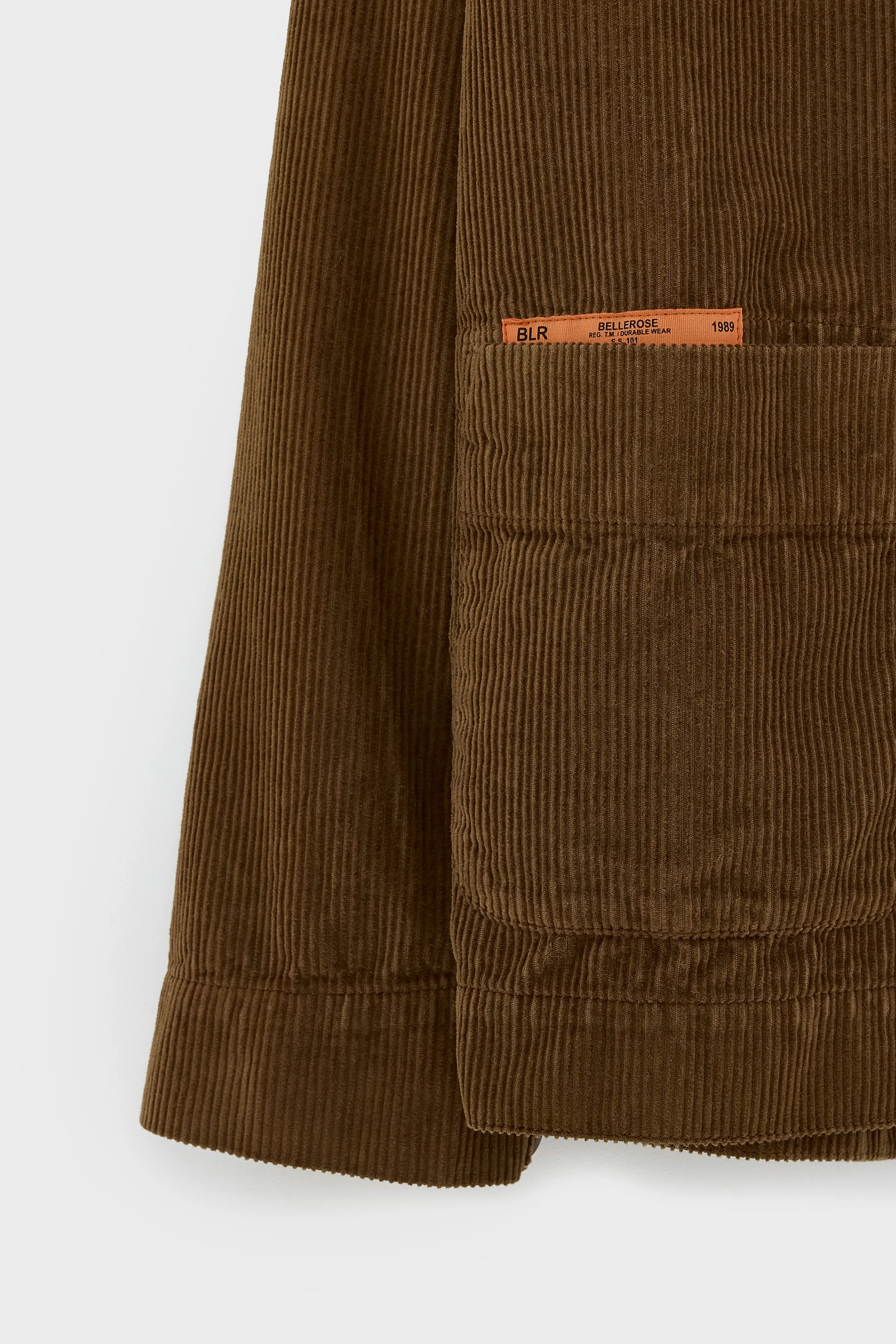 Wayatt relaxed overshirt (252 / B / RACOON) sold by Bellerose product image thumbnail 5