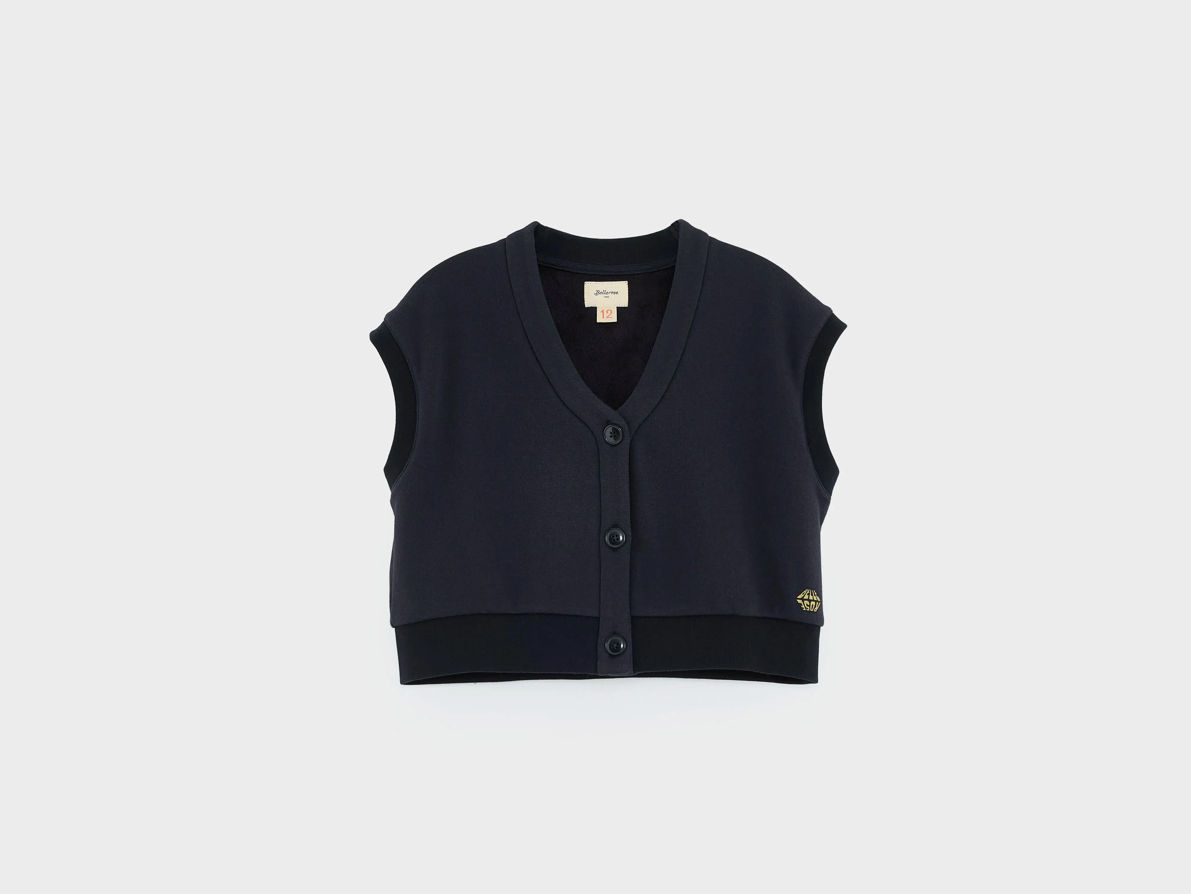 Jasmy sleeveless sweater (252 / G / AMERICA) sold by Bellerose