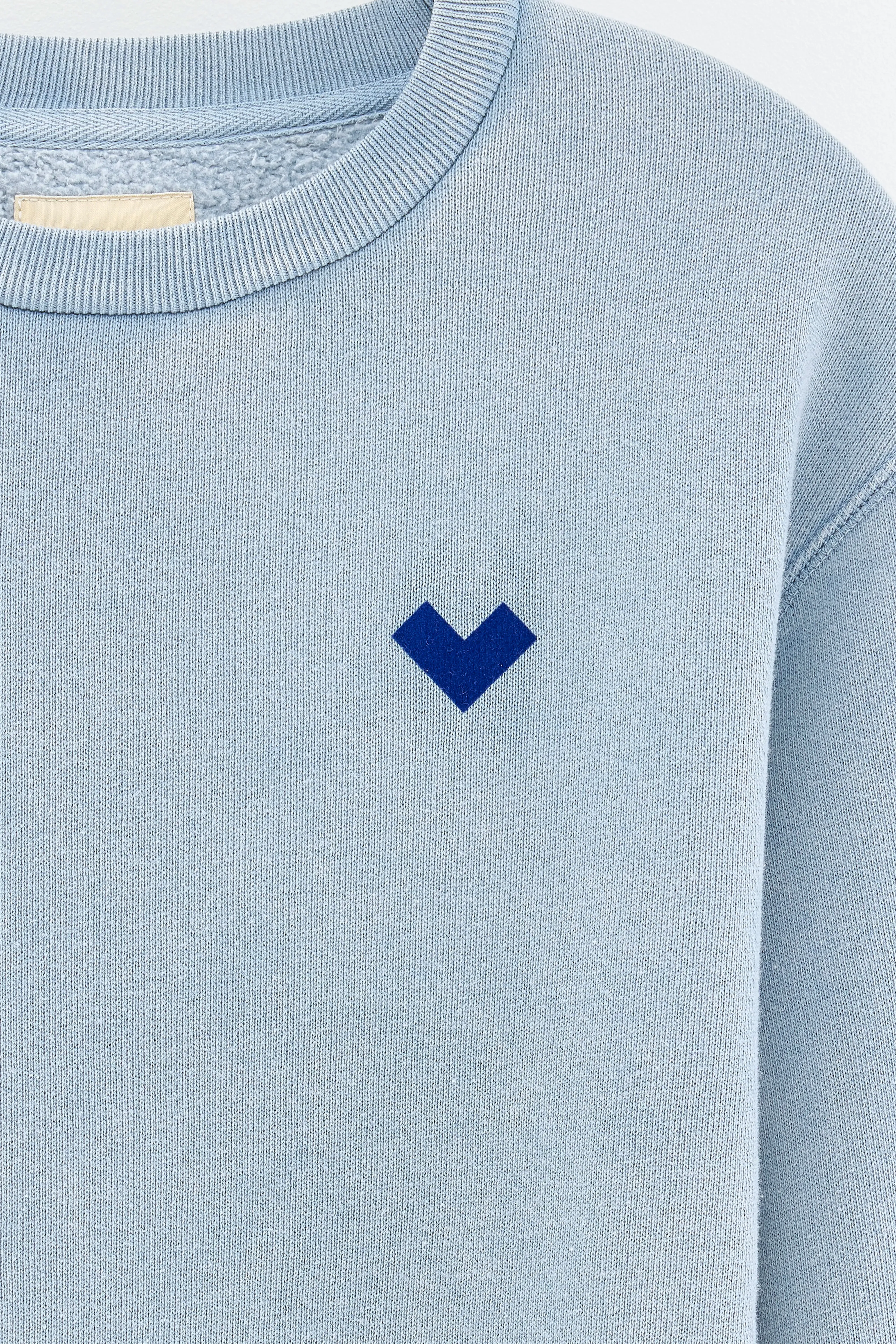 Fanzi crewneck sweatshirt (252 / G / CHAMBRAY) sold by Bellerose product image thumbnail 3