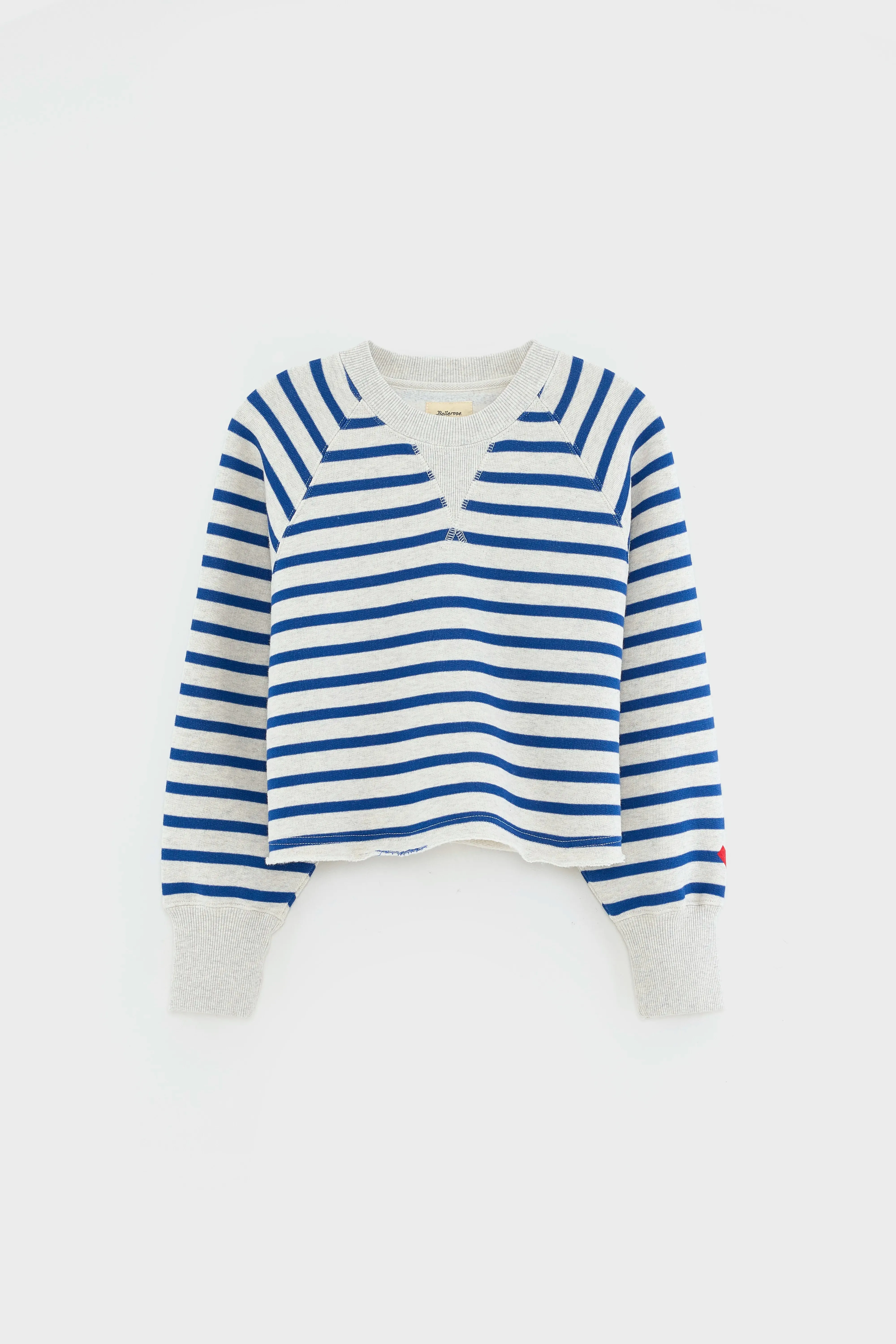 Fabina cropped sweatshirt (252 / G / STRIPE A) sold by Bellerose product image thumbnail 2