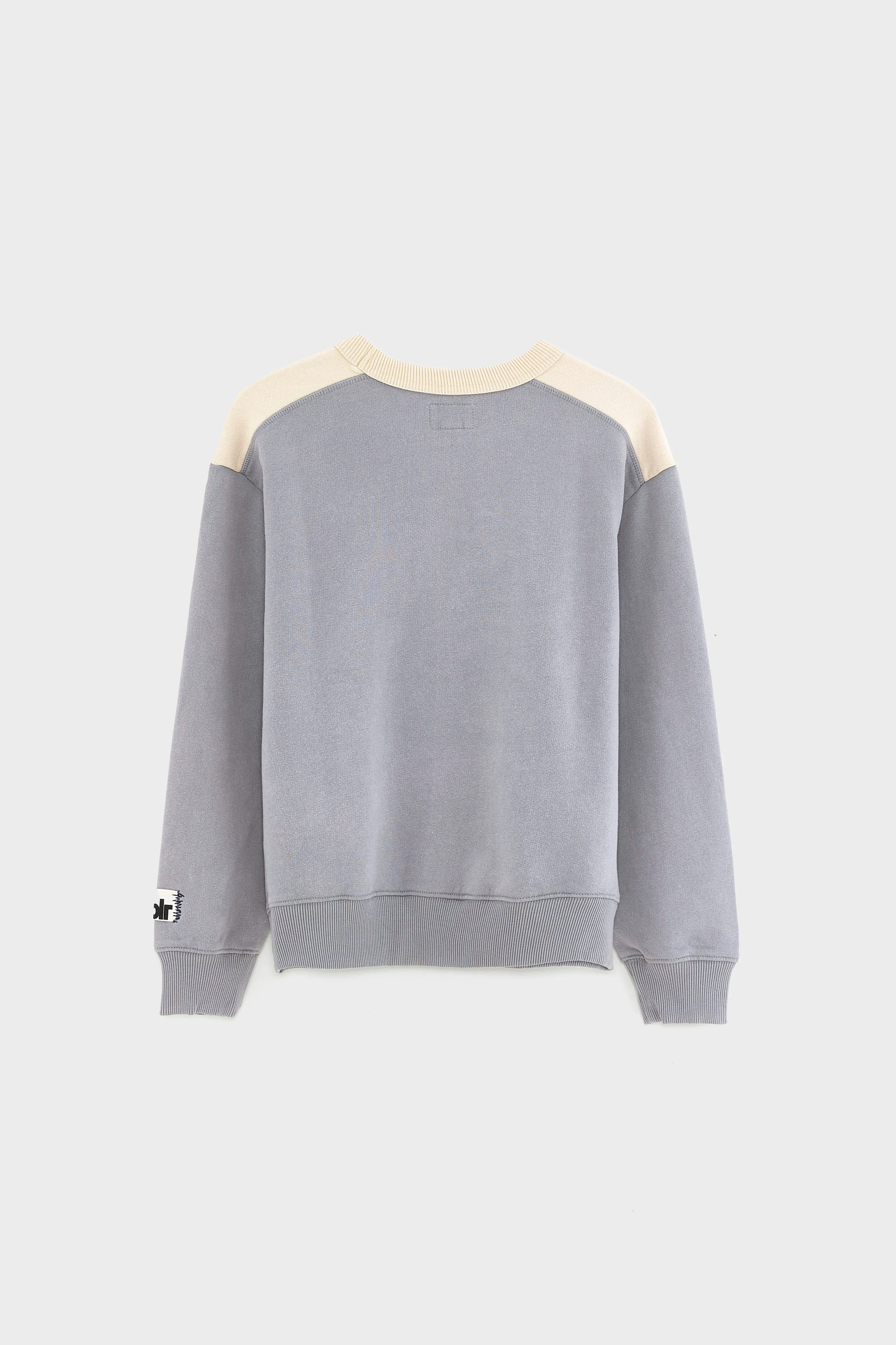 Capos crewneck sweatshirt (252 / B / SHARKSKIN) sold by Bellerose product image thumbnail 4