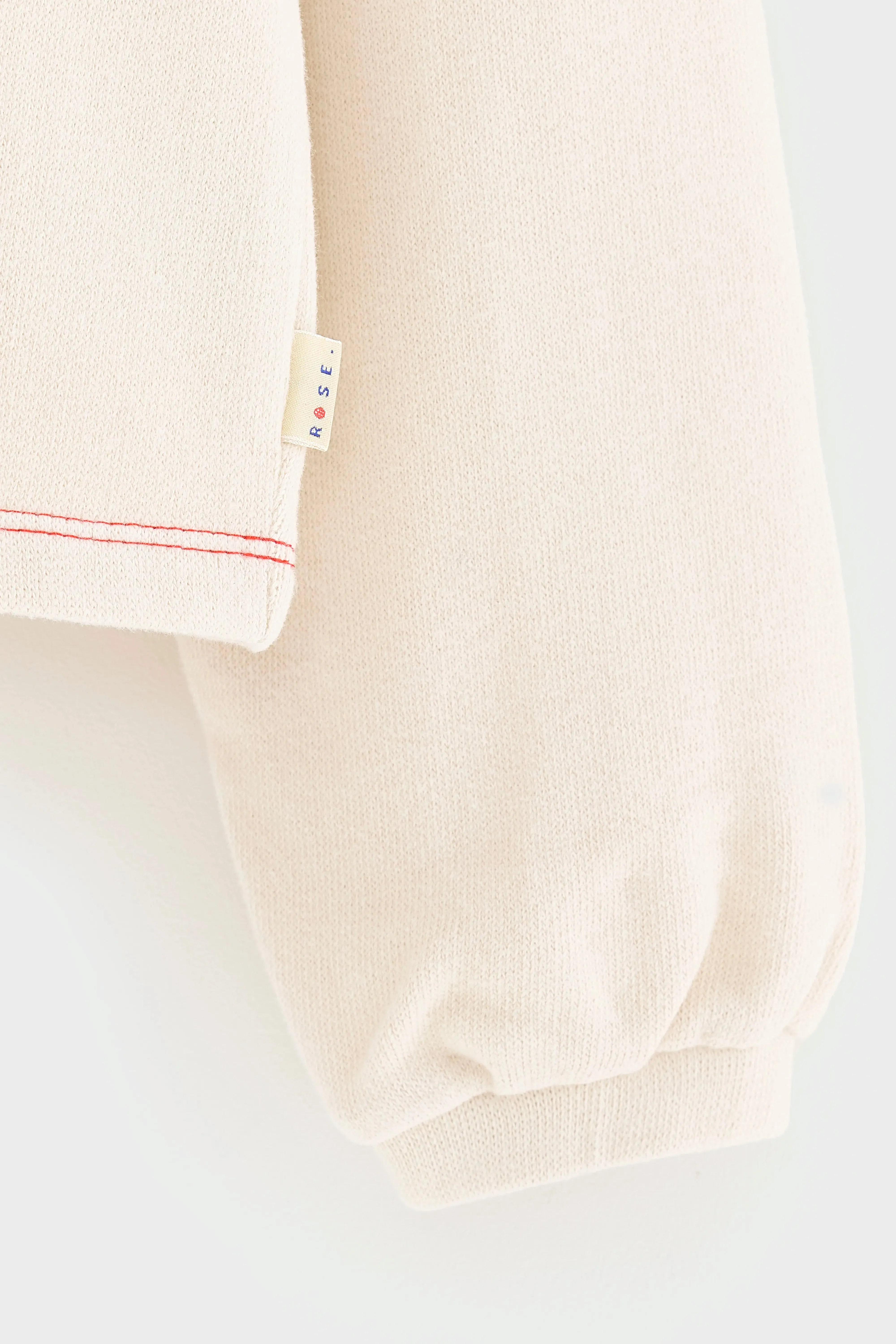 Fasov cropped t-shirt (252 / G / CREAM) sold by Bellerose product image thumbnail 3