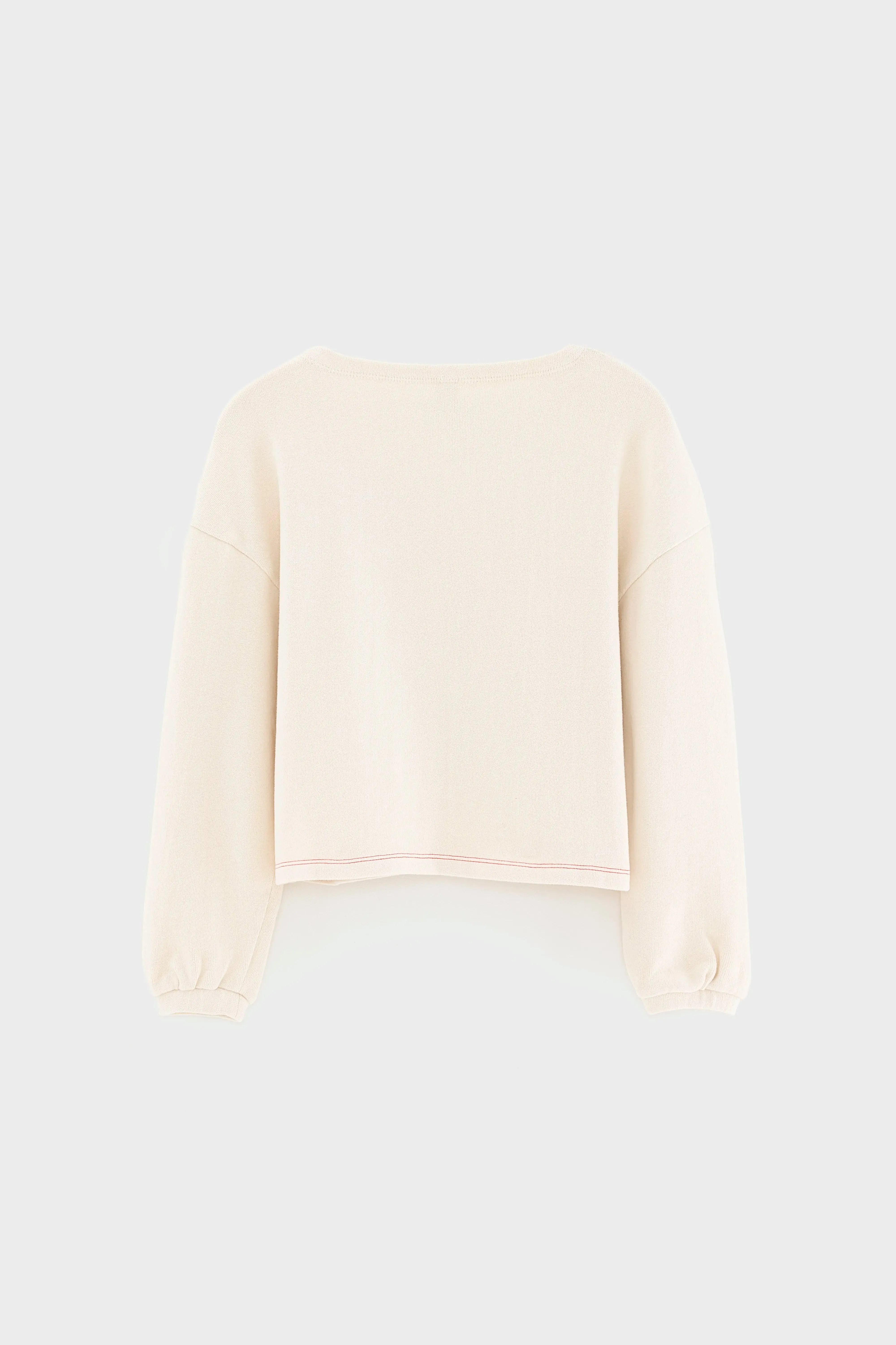 Fasov cropped t-shirt (252 / G / CREAM) sold by Bellerose product image thumbnail 4