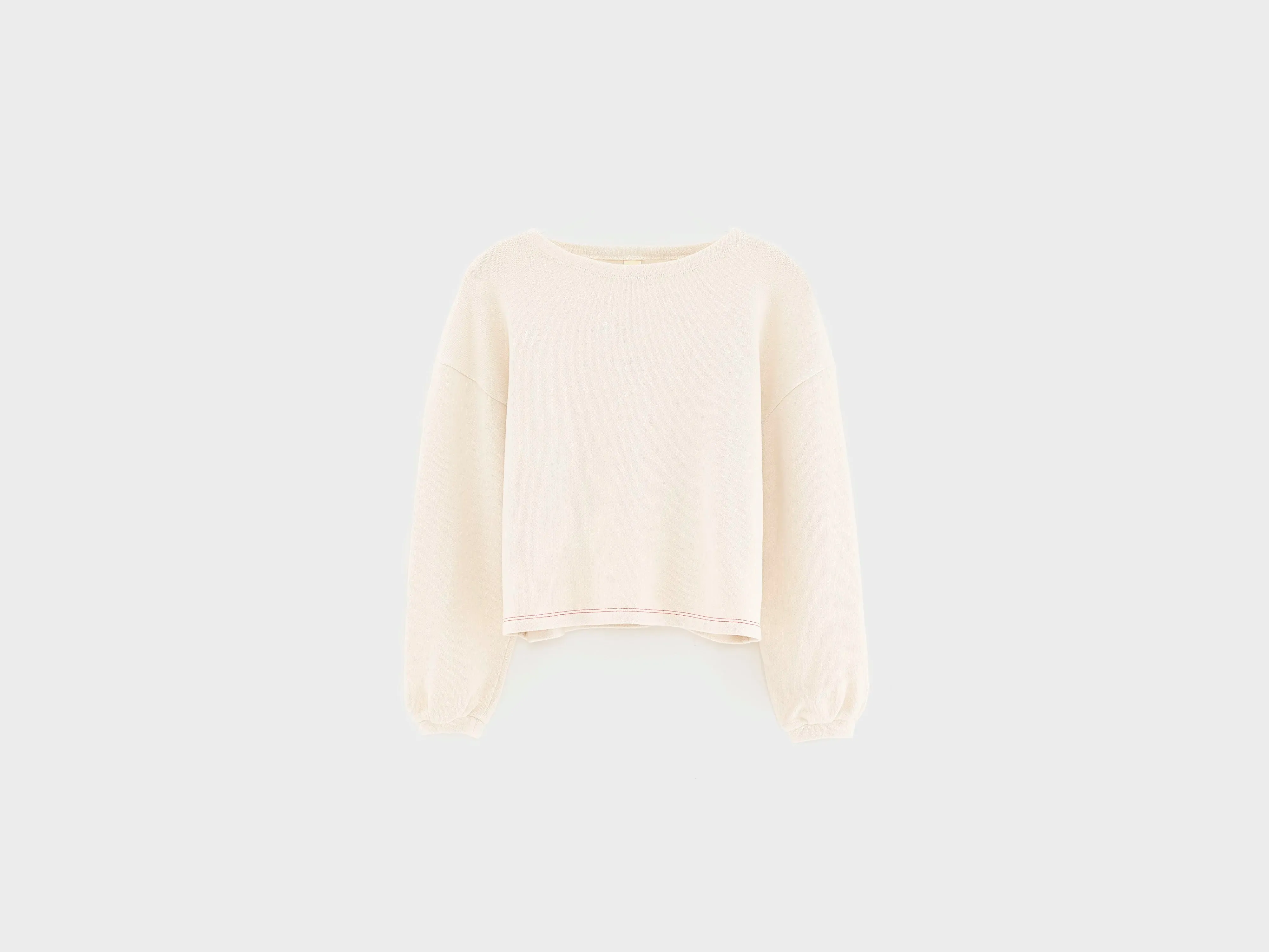 Fasov cropped t-shirt (252 / G / CREAM) sold by Bellerose