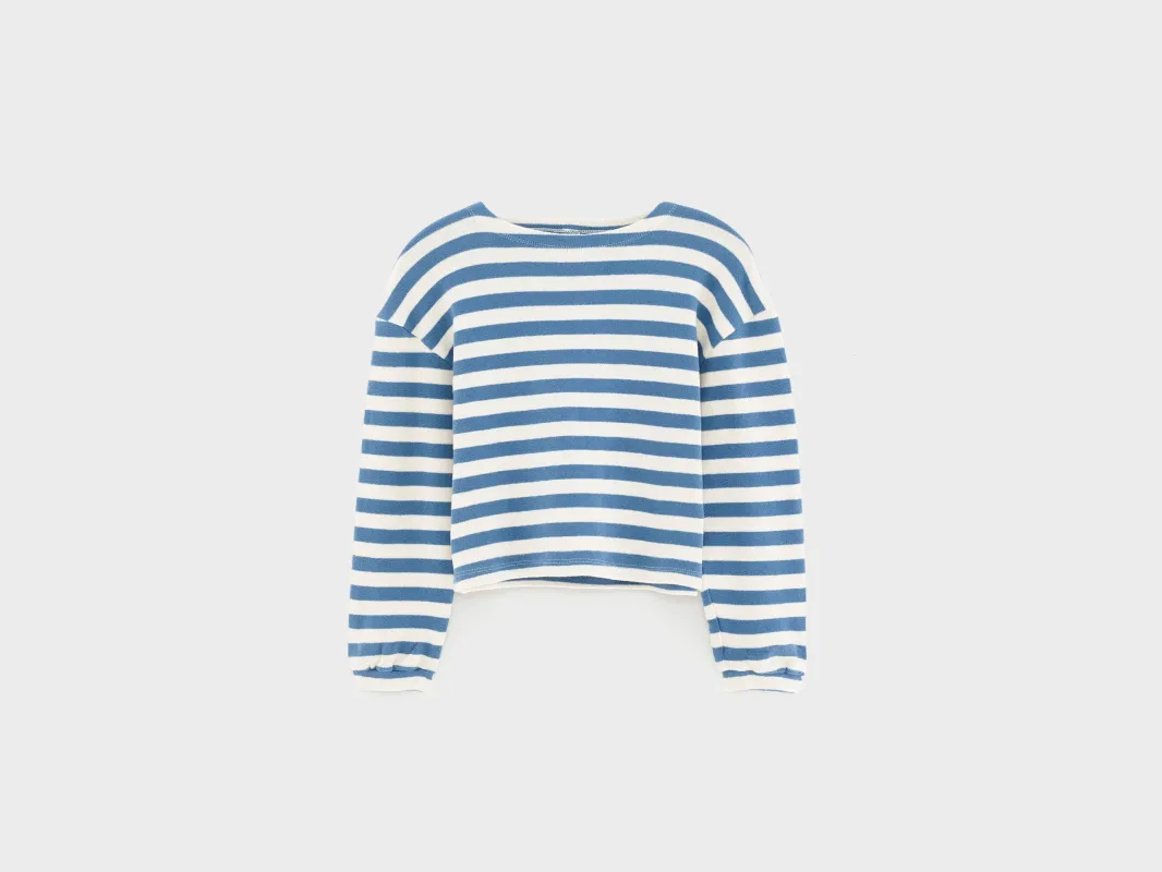 Fasov cropped t-shirt (252 / G / STRIPE A) sold by Bellerose