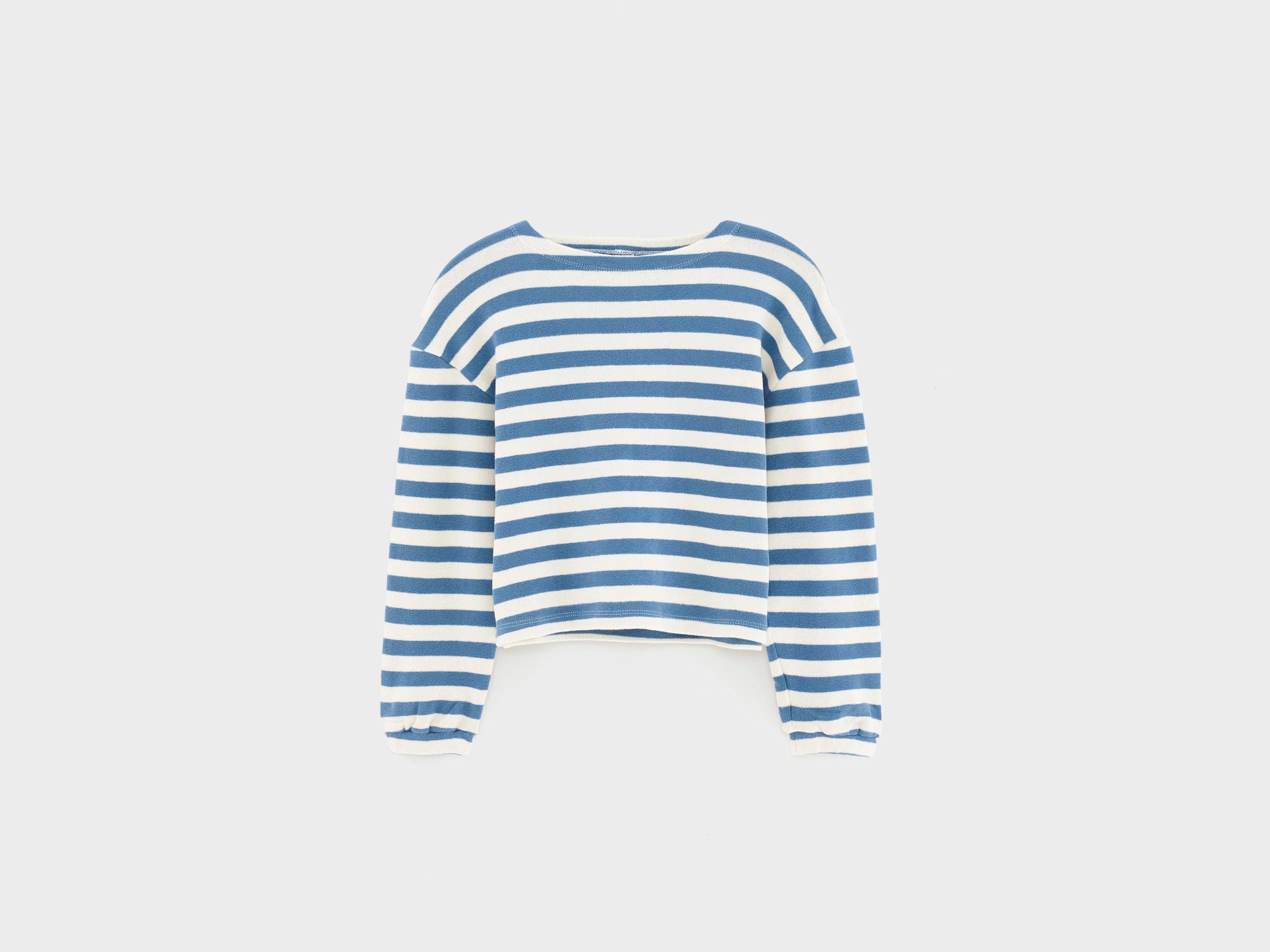Fasov cropped t-shirt (252 / G / STRIPE A) sold by Bellerose