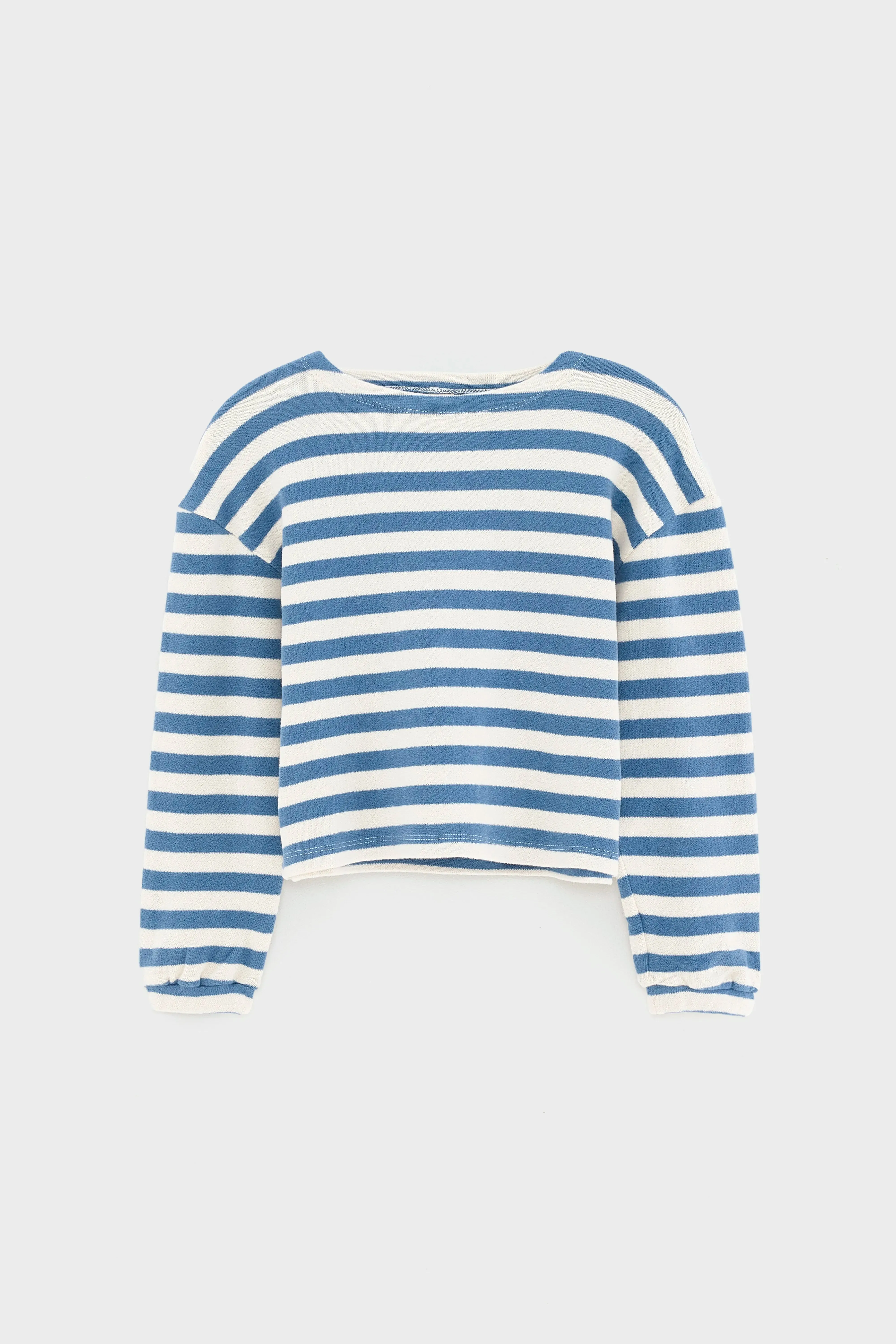 Fasov cropped t-shirt (252 / G / STRIPE A) sold by Bellerose product image thumbnail 2