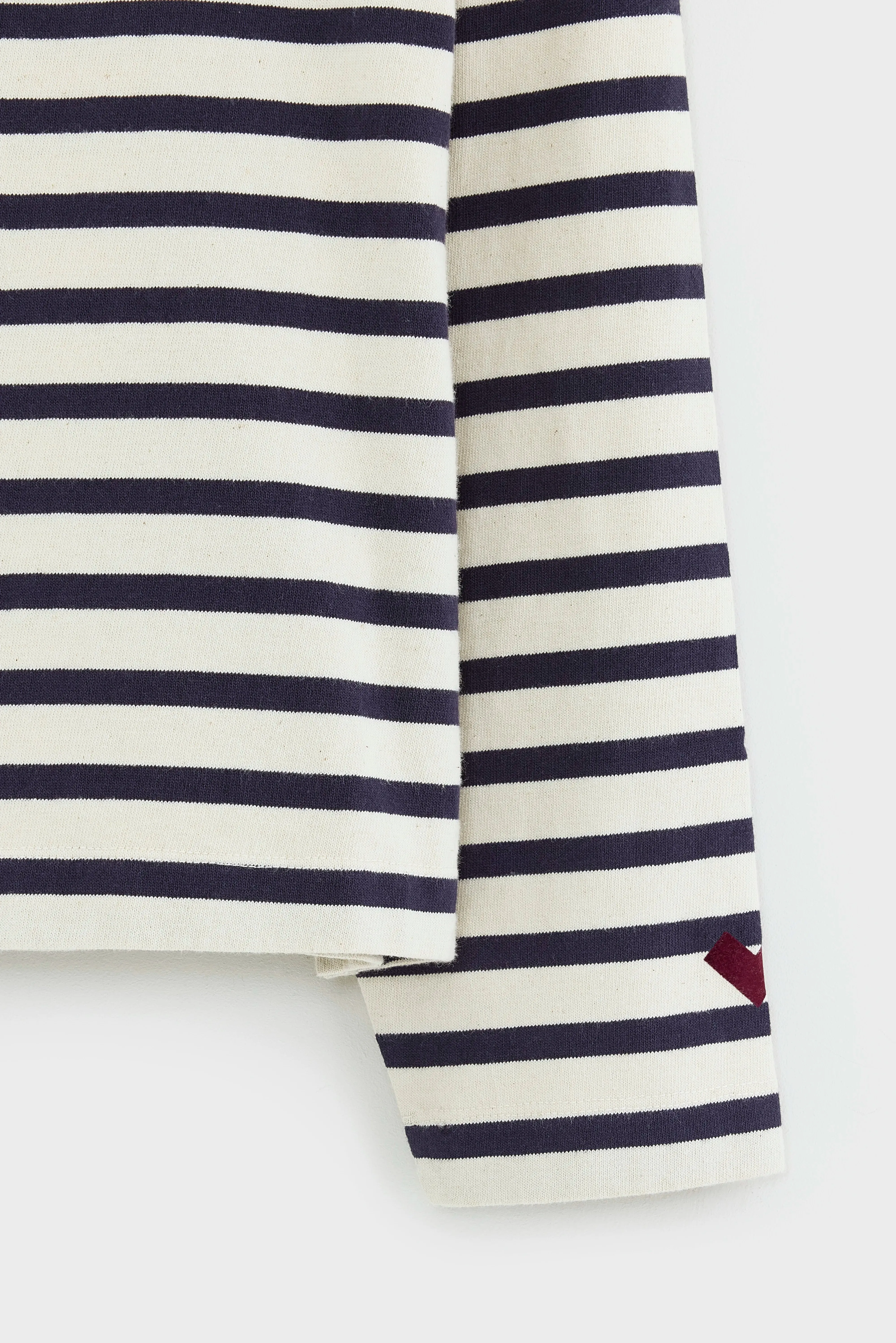 Vailor cropped t-shirt (252 / G / STRIPE A) sold by Bellerose product image thumbnail 4