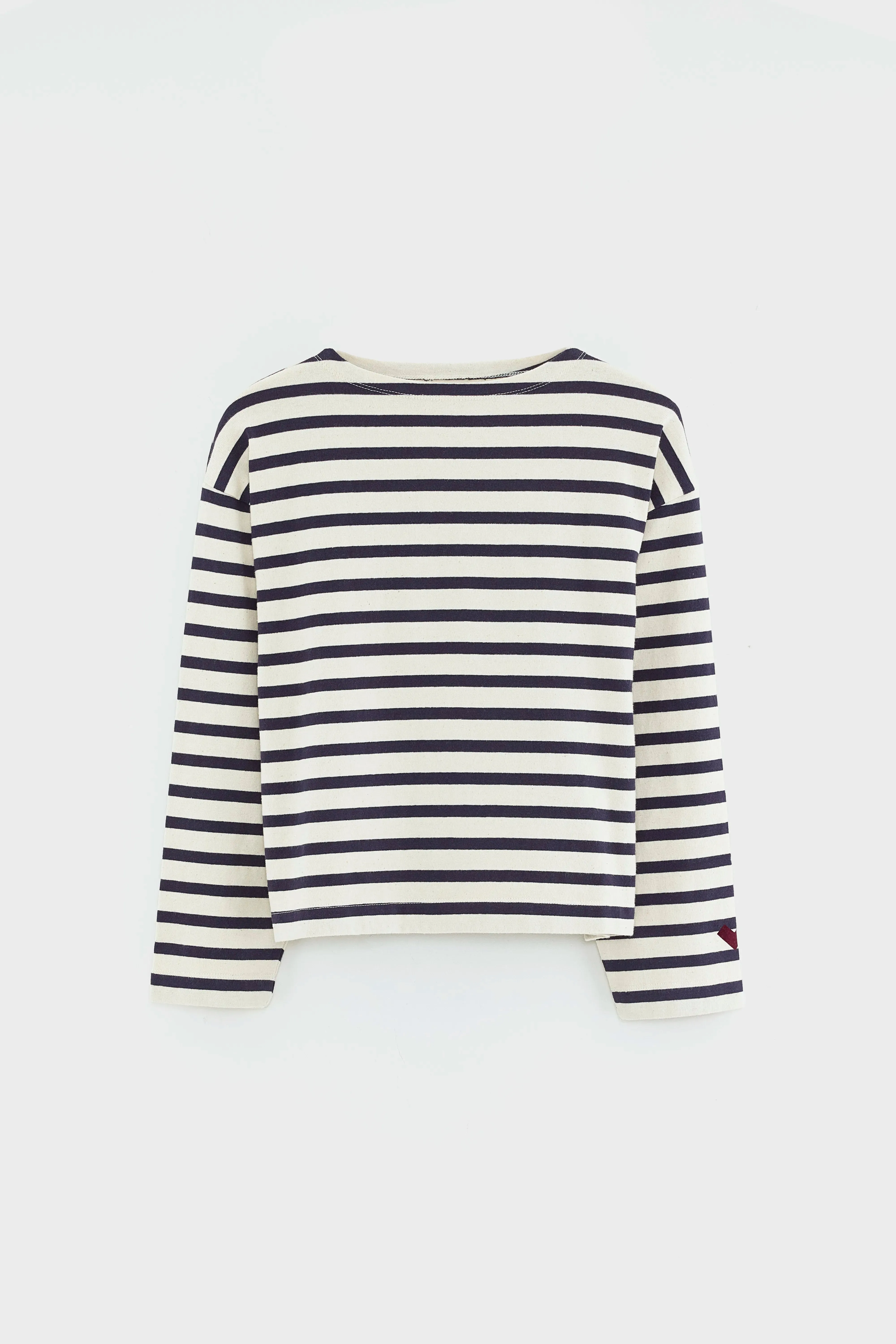 Vailor cropped t-shirt (252 / G / STRIPE A) sold by Bellerose product image thumbnail 2