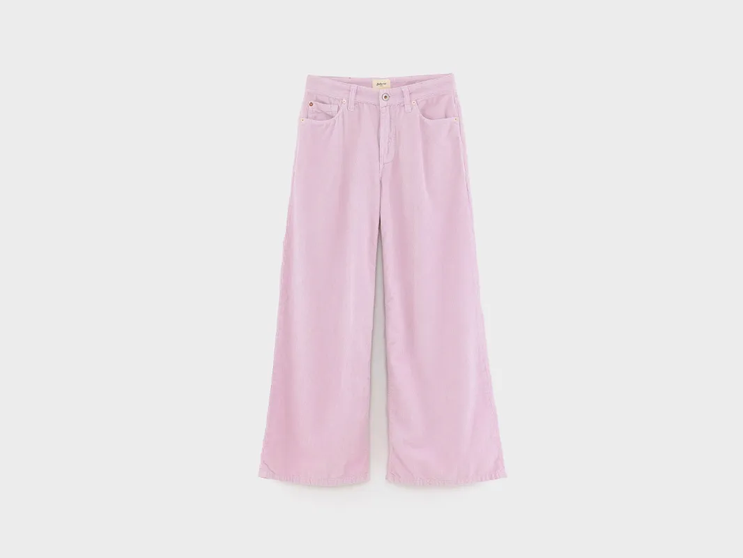 Kae wide trousers (252 / G / GUIMAUVE) sold by Bellerose