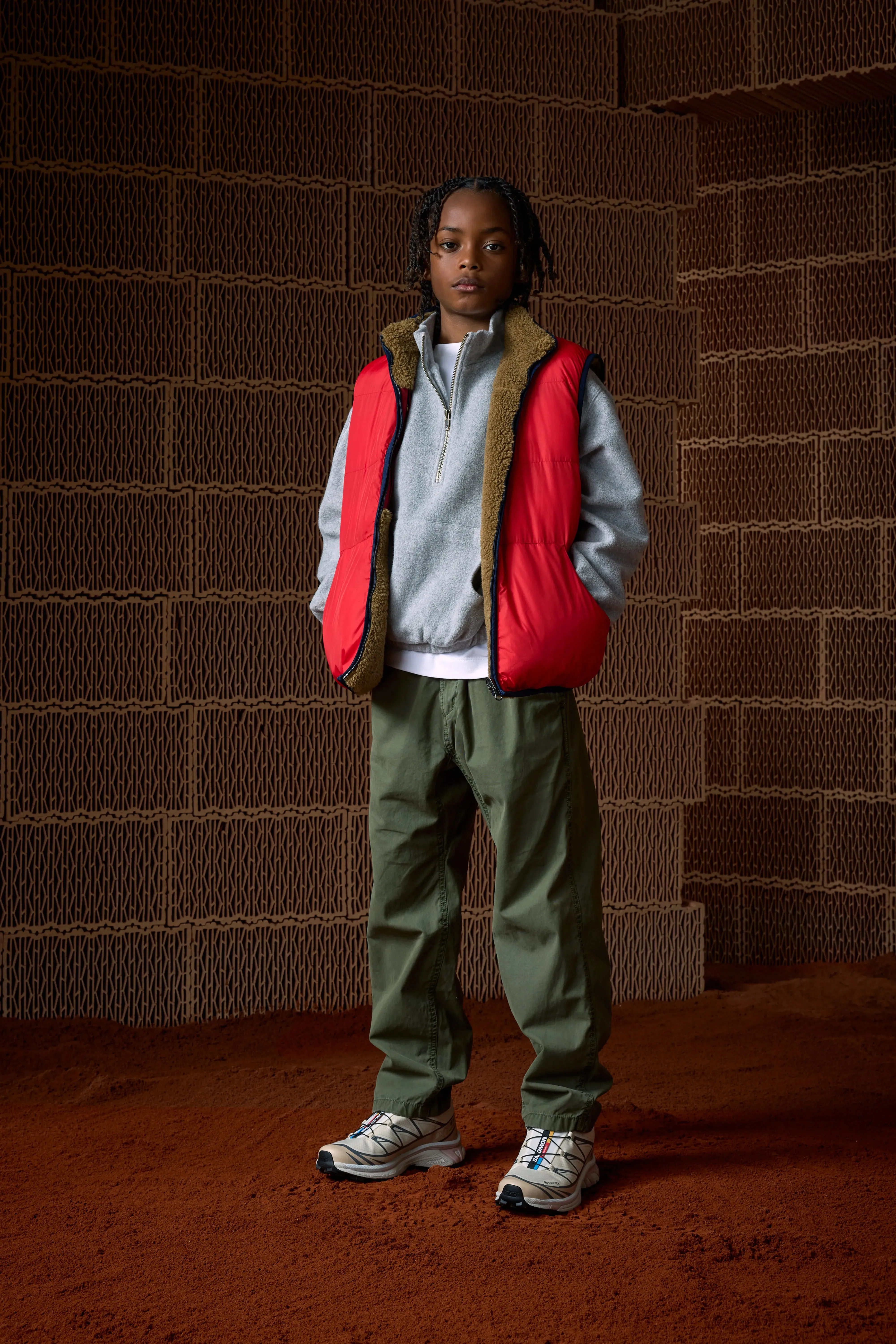 Wessley baggy trousers (252 / B / CEDAR) sold by Bellerose product image thumbnail 2