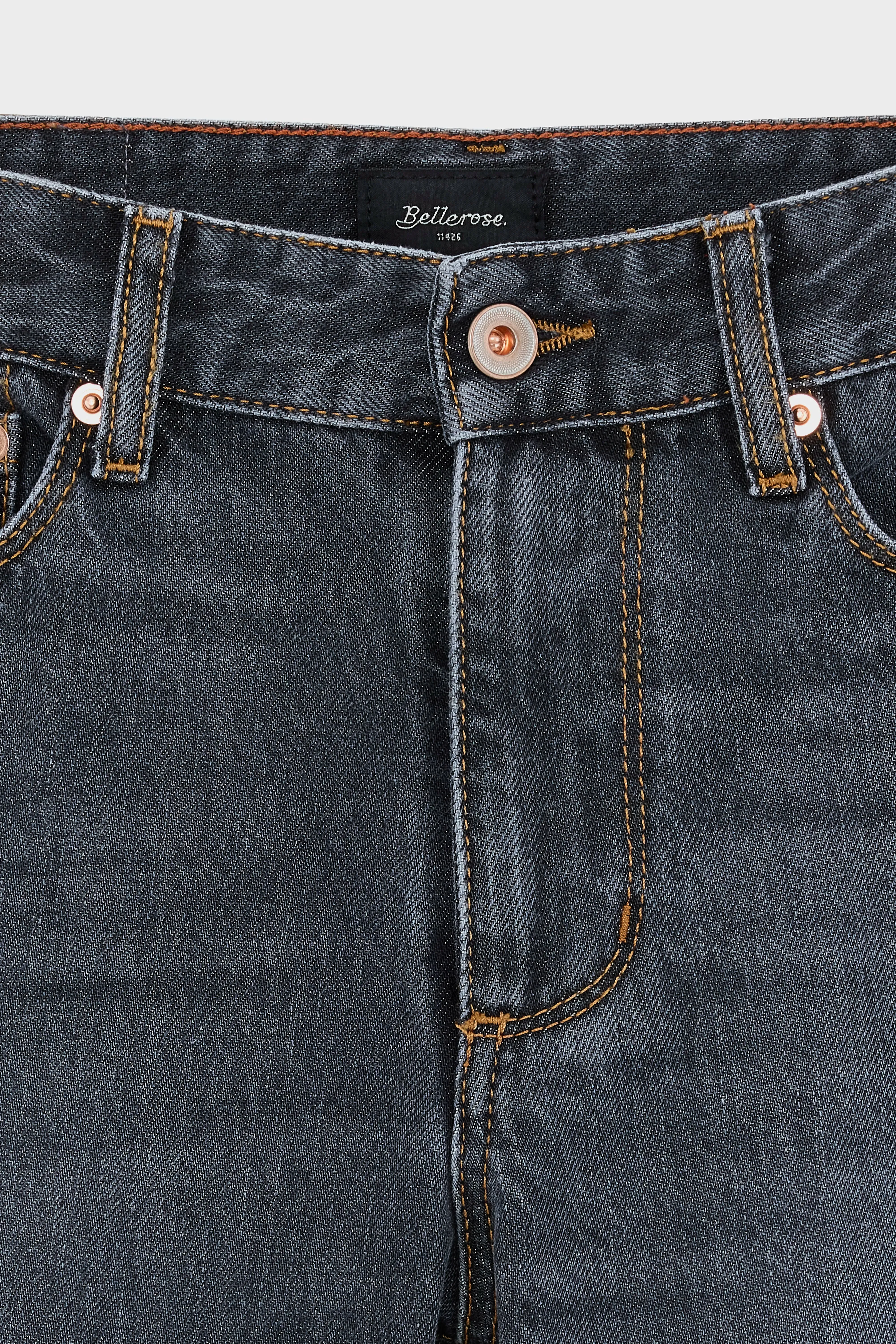 Peyo tapered jeans (252 / B / USED BLACK) sold by Bellerose product image thumbnail 3