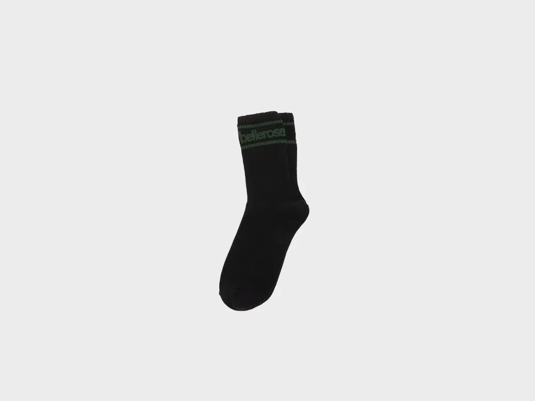 Vigil cotton socks (252 / G / BLACK) sold by Bellerose