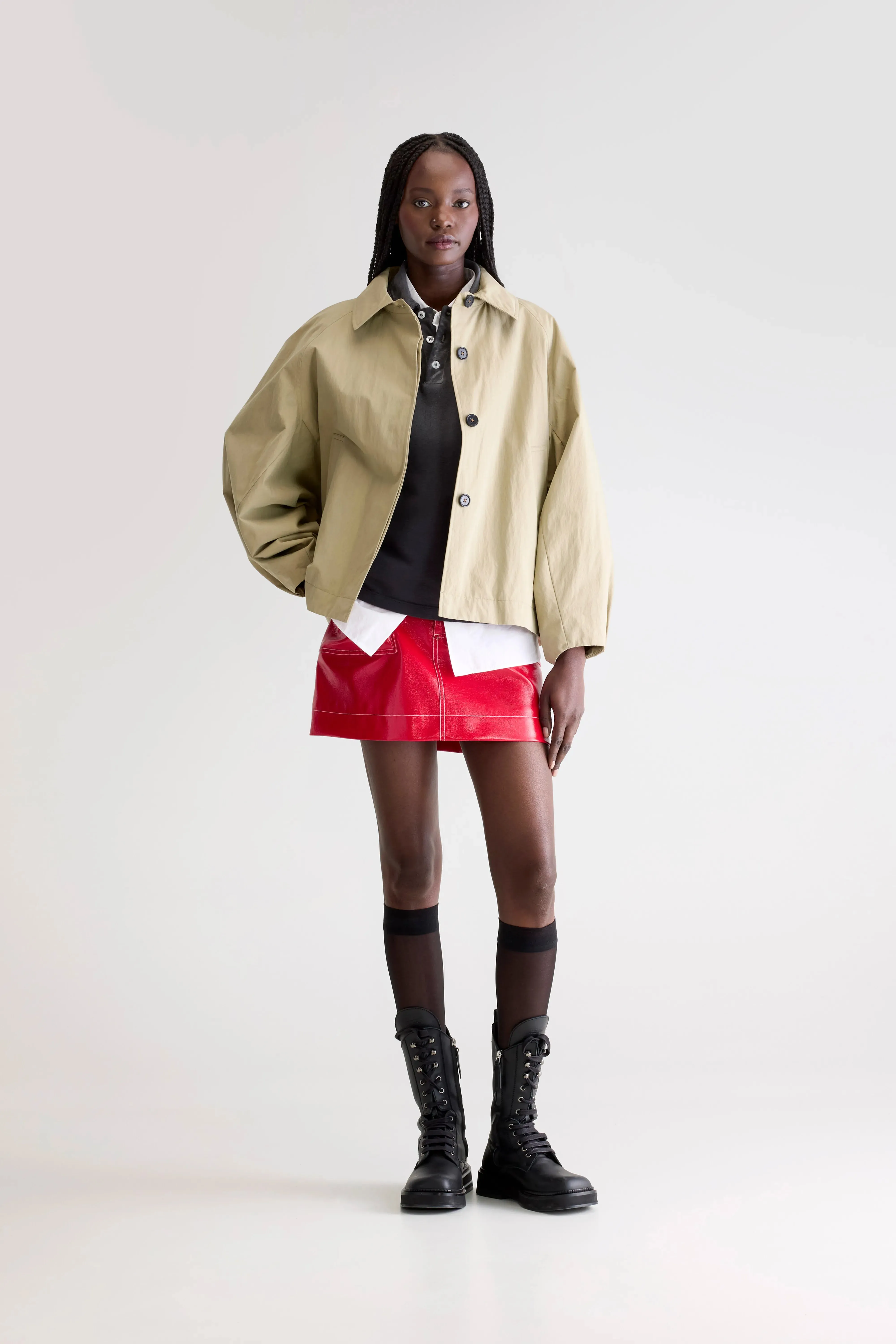 Jodie trench jacket (252 / W / CLAY) sold by Bellerose product image thumbnail 2