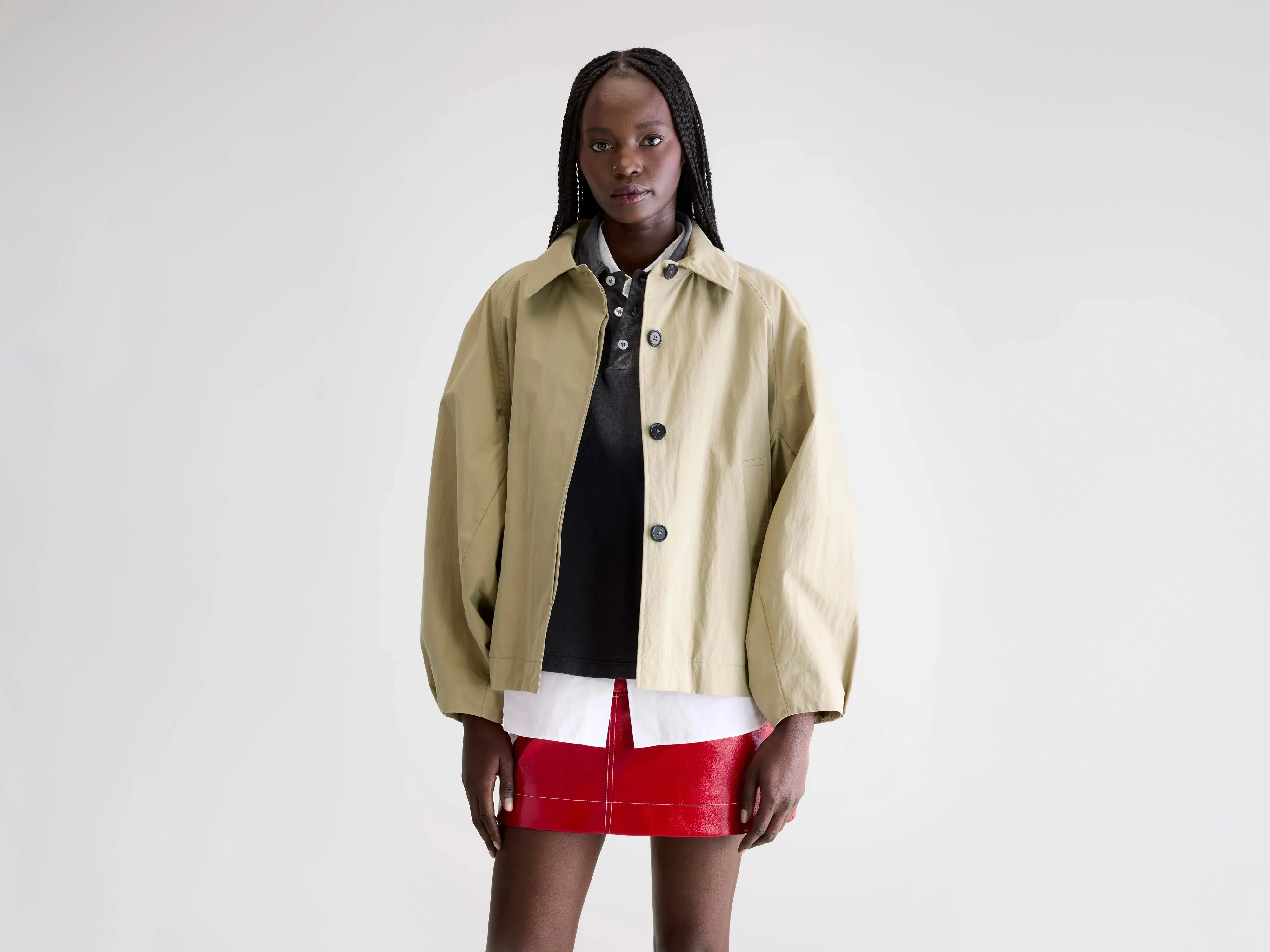 Jodie trench jacket (252 / W / CLAY) sold by Bellerose