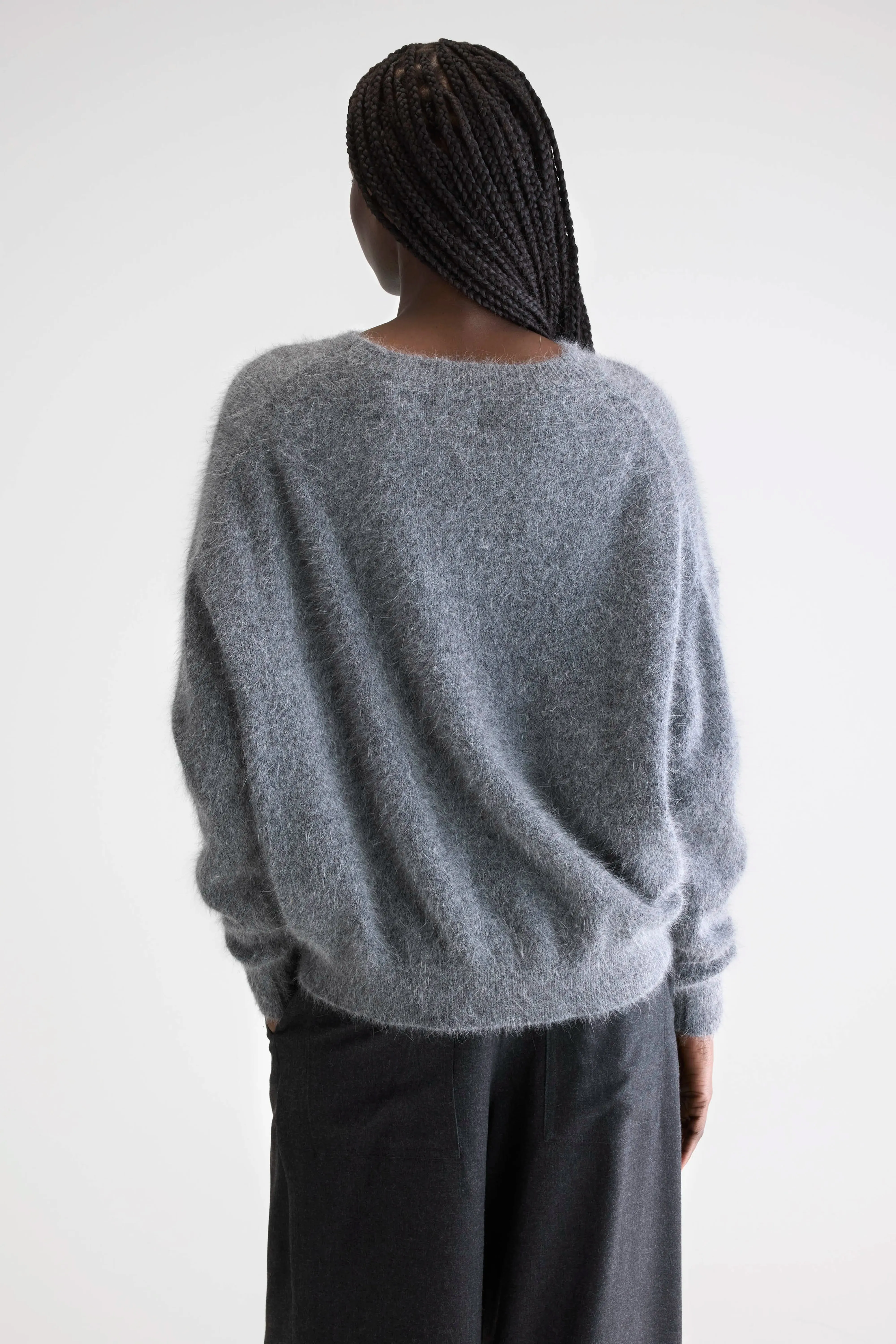Datus angora-blend sweater (252 / W / MID GREY) sold by Bellerose product image thumbnail 4
