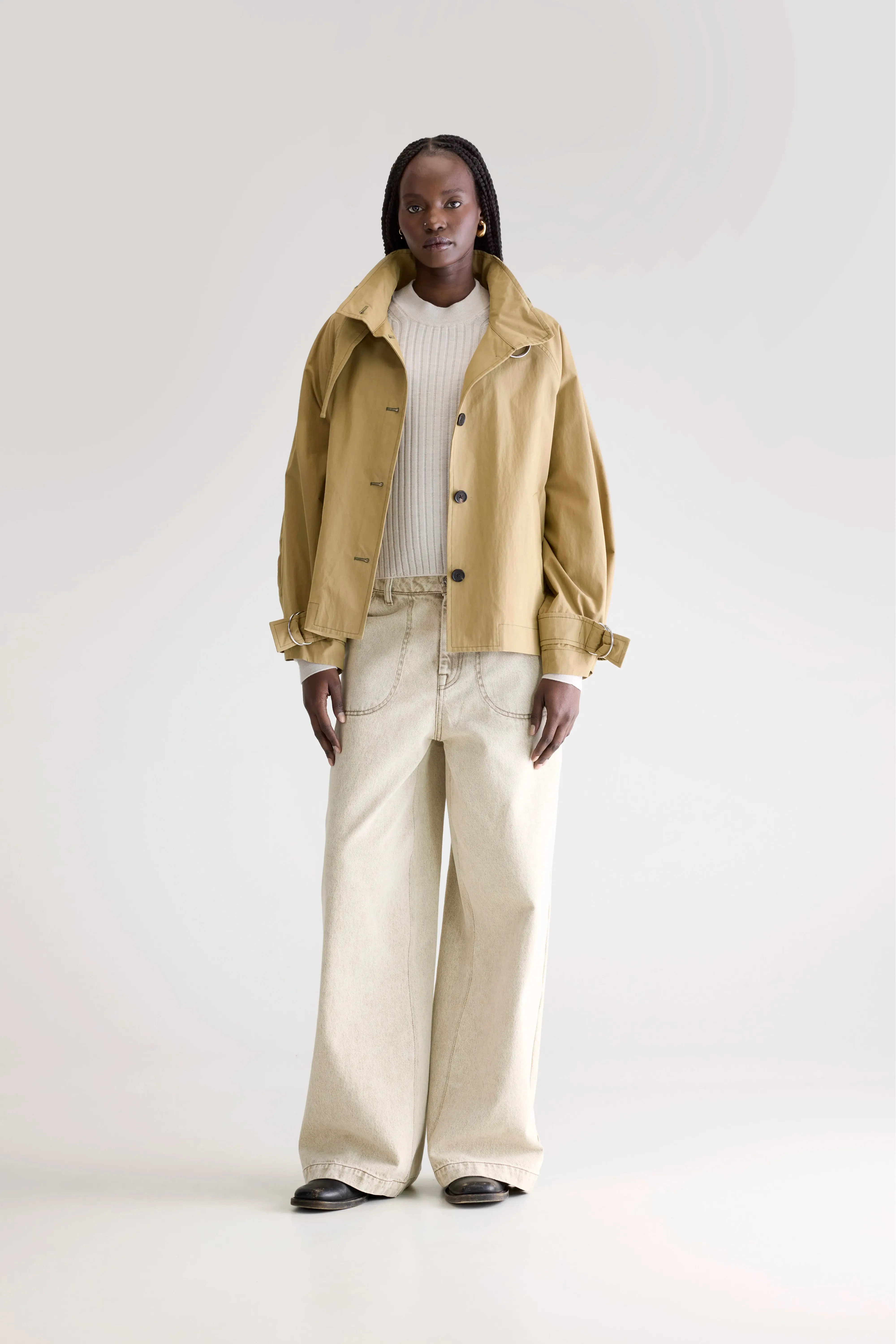 Hubble light brown trench (252 / W / SOIL) sold by Bellerose product image thumbnail 3