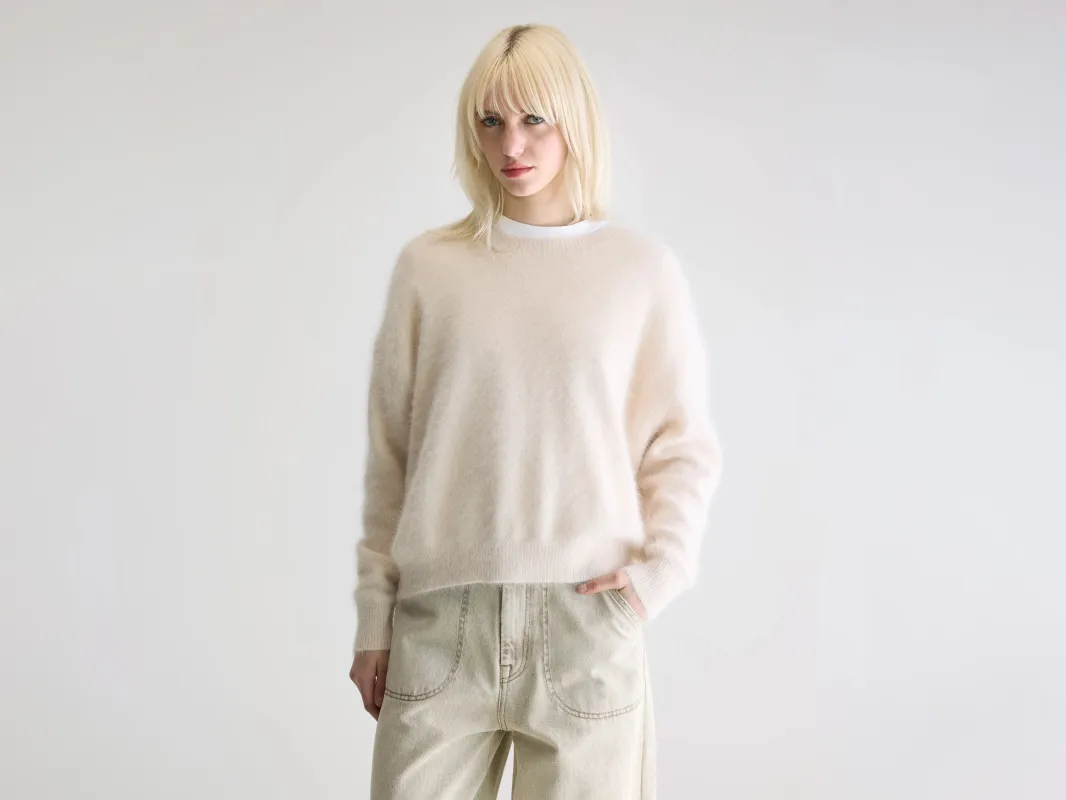 Datus angora-blend sweater (252 / W / PARCHEMIN) sold by Bellerose