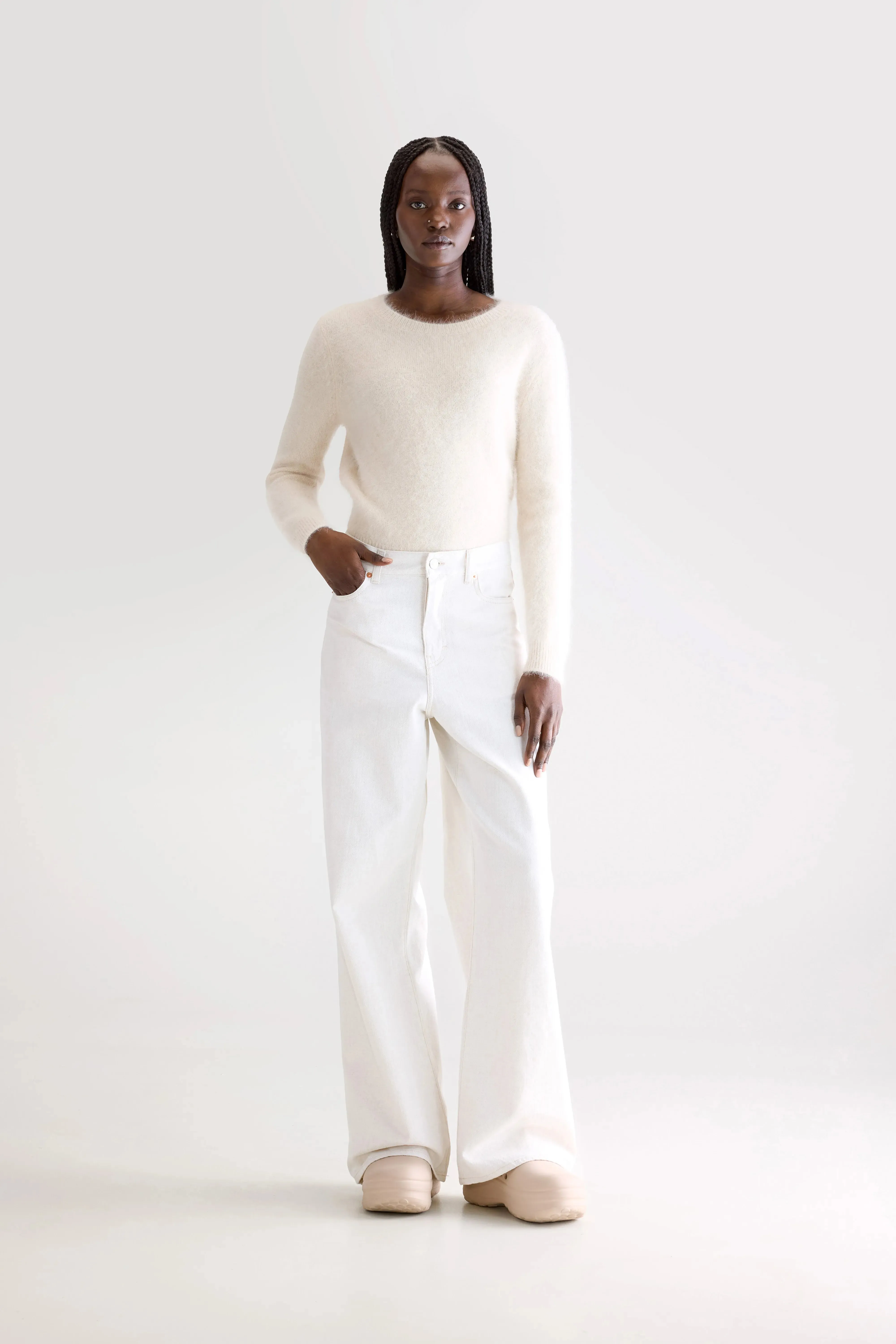 Denim N. 64 wide jeans (252 / W / VINTAGE WHITE) sold by Bellerose product image thumbnail 2