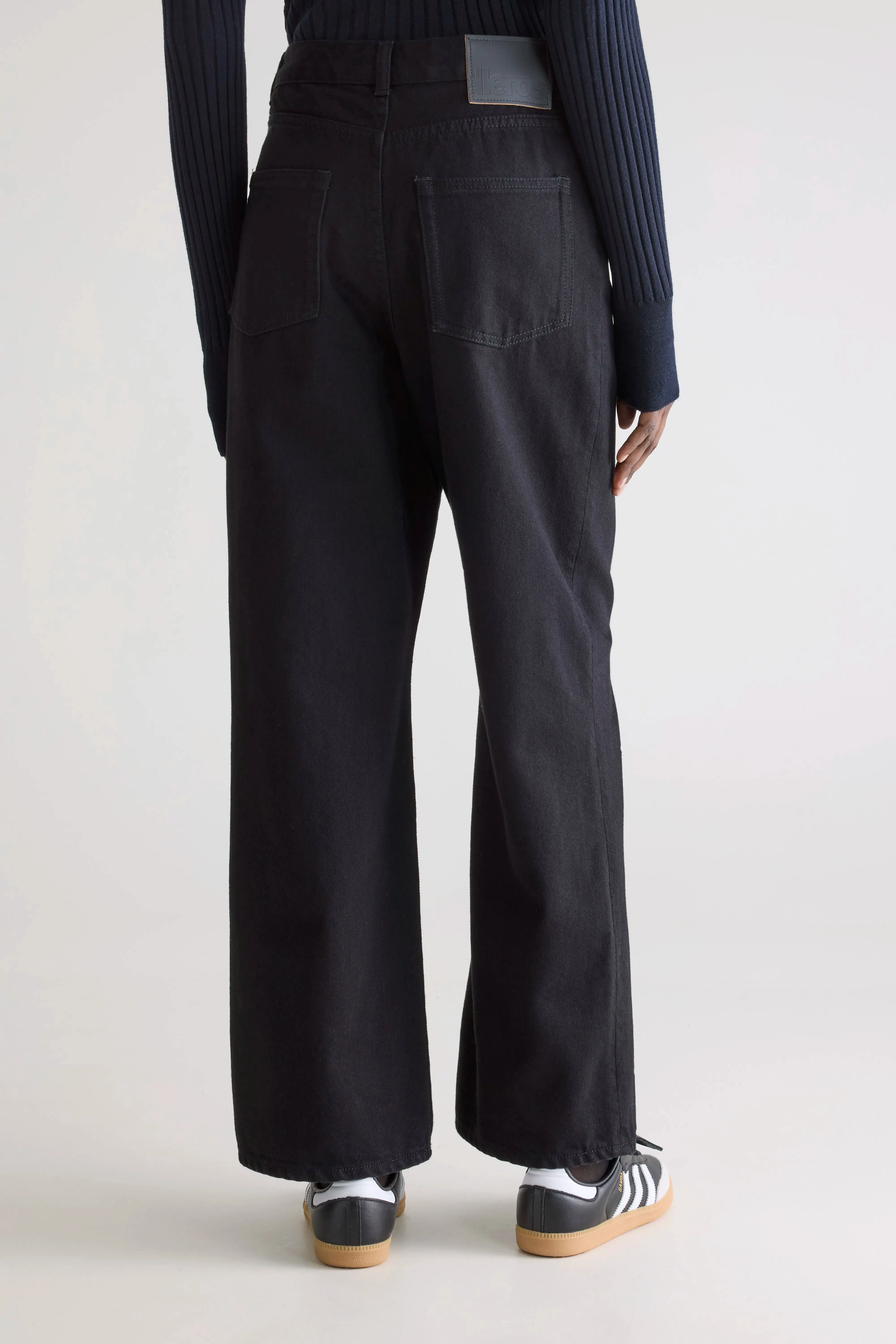 Denim N. 61 wide jeans (252 / W / BLACK RINSE) sold by Bellerose product image thumbnail 4