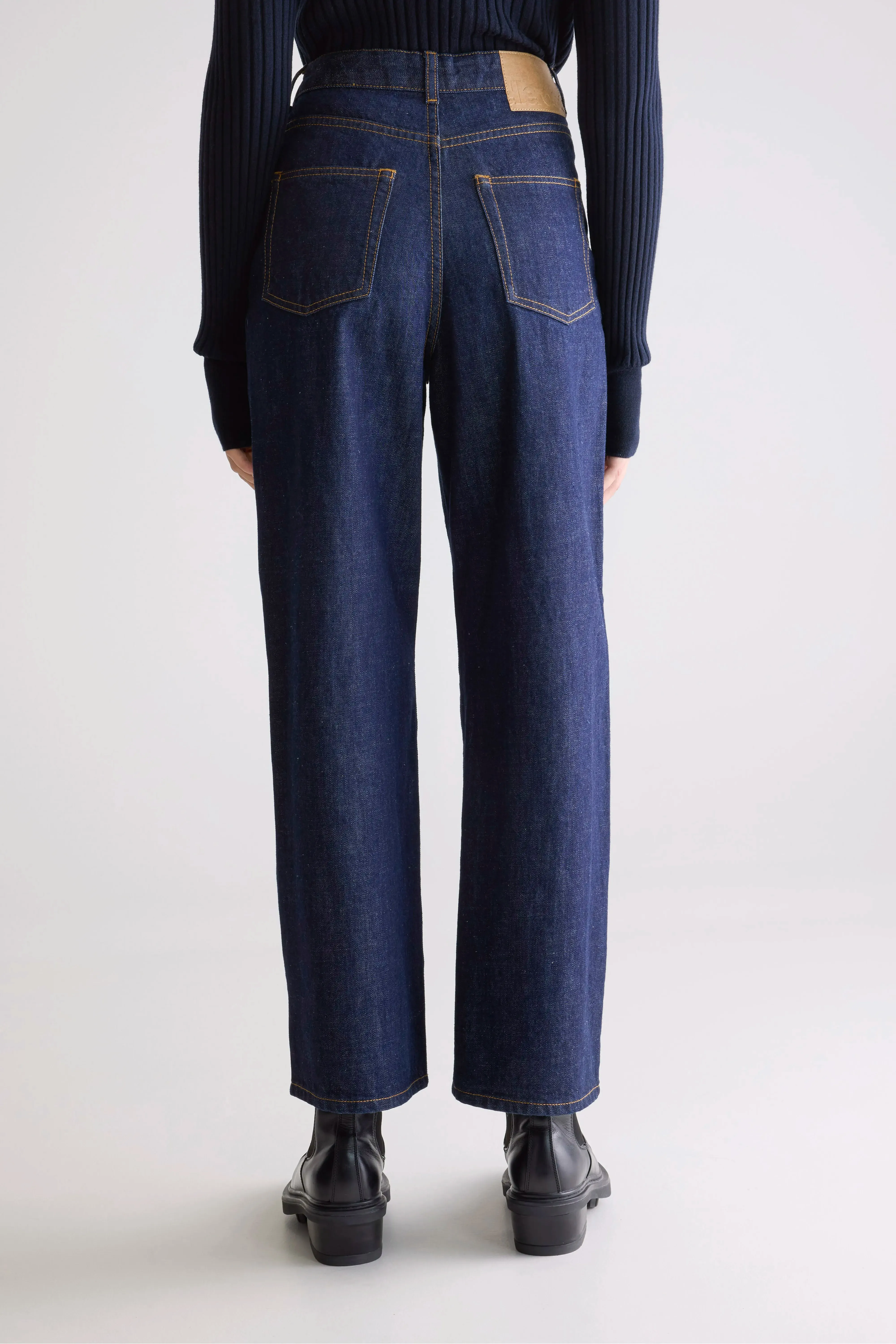 Denim N. 61 wide jeans (252 / W / BLUE RINSE) sold by Bellerose product image thumbnail 4