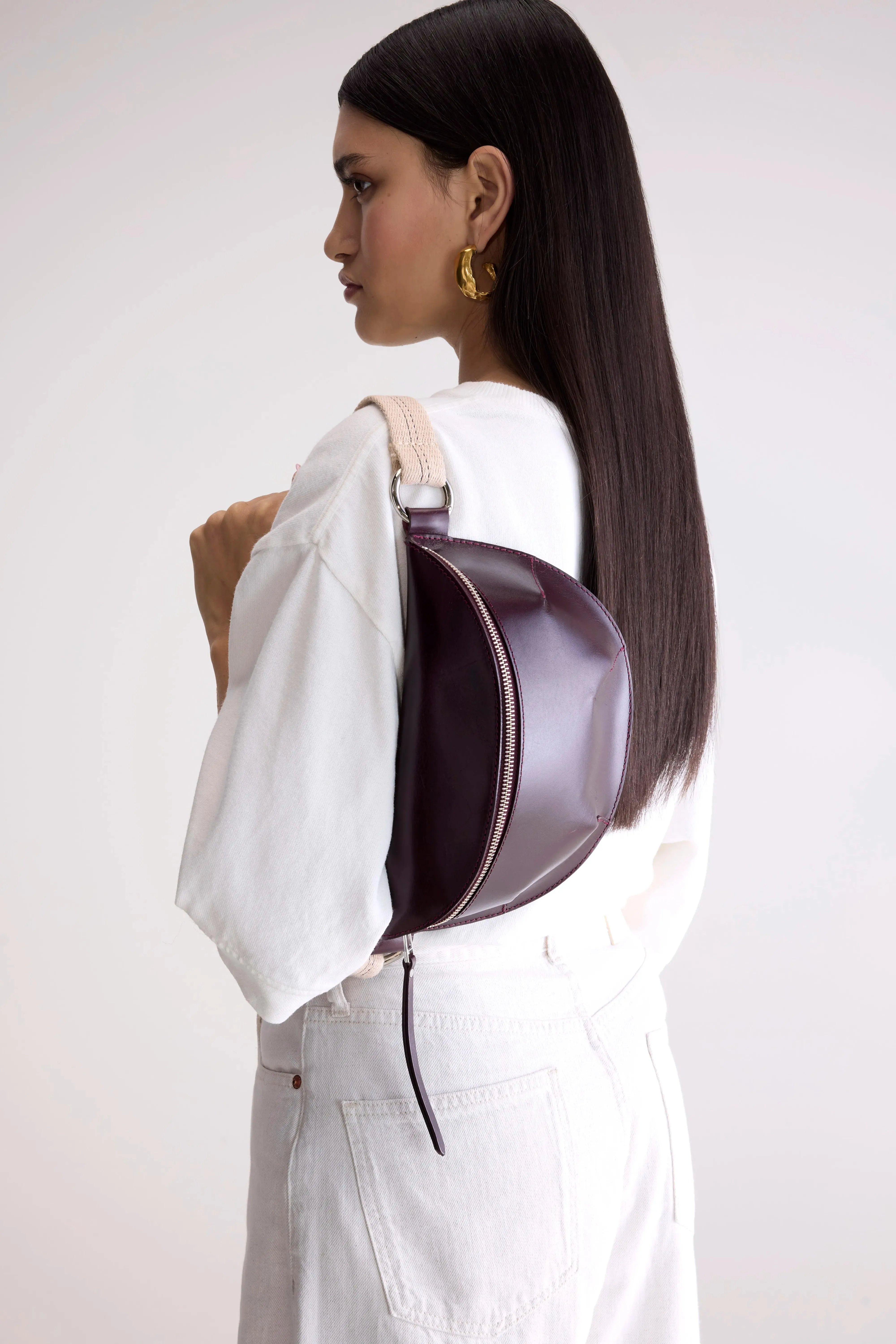 Rosie sling bag (252 / W / BORDEAUX) sold by Bellerose product image thumbnail 5