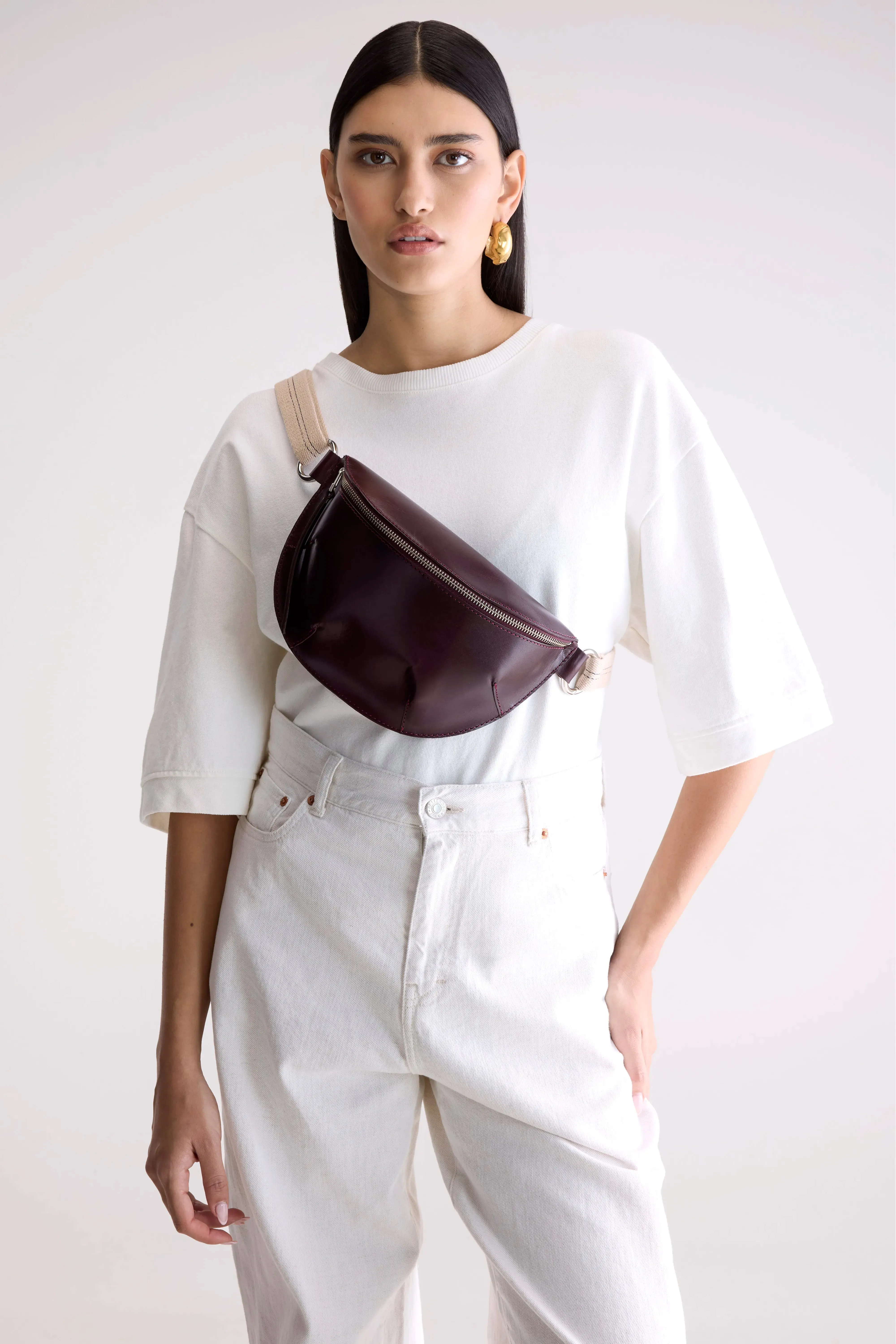 Rosie sling bag (252 / W / BORDEAUX) sold by Bellerose product image thumbnail 3