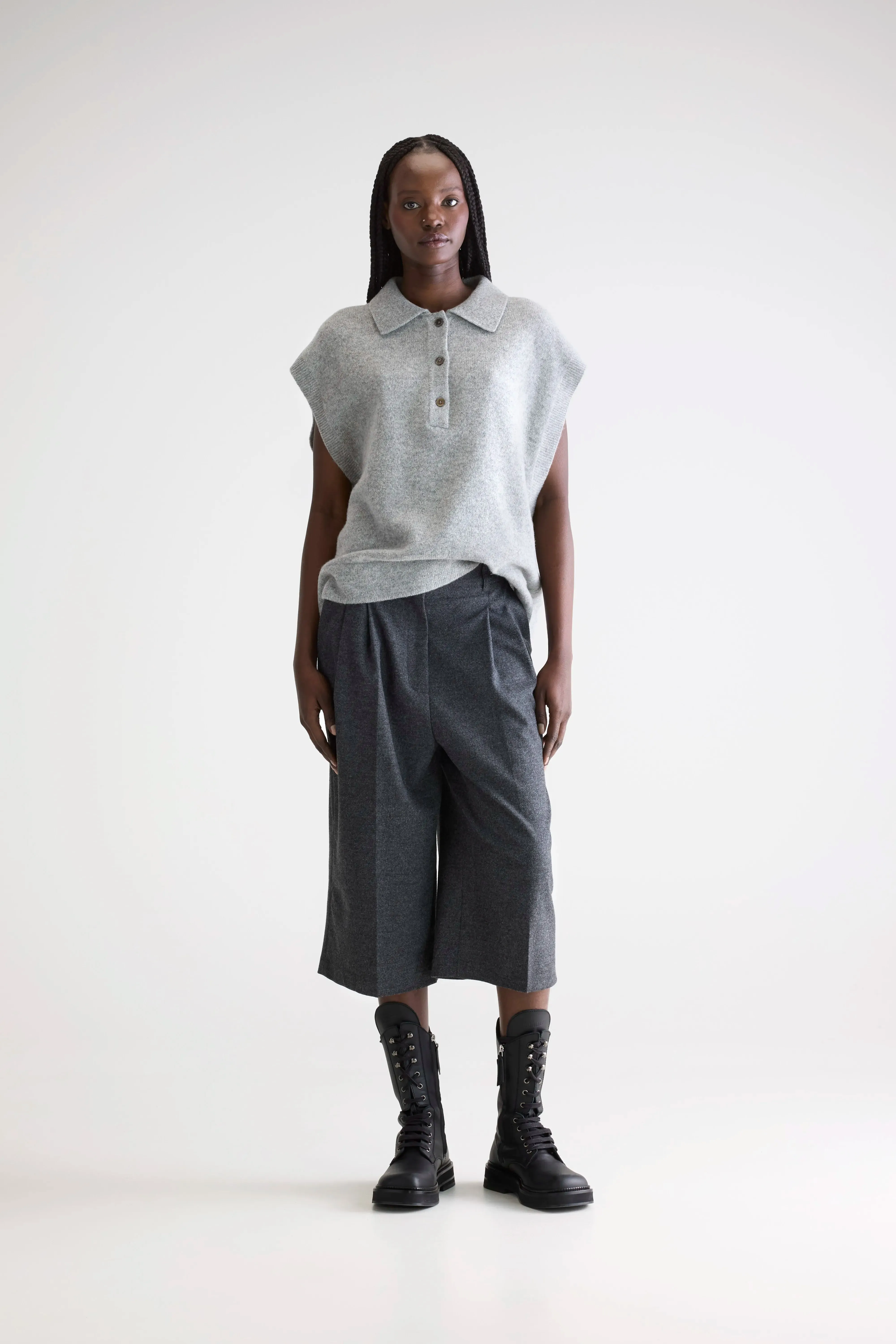 Ameson sleeveless sweater (252 / W / H. GREY) sold by Bellerose product image thumbnail 3