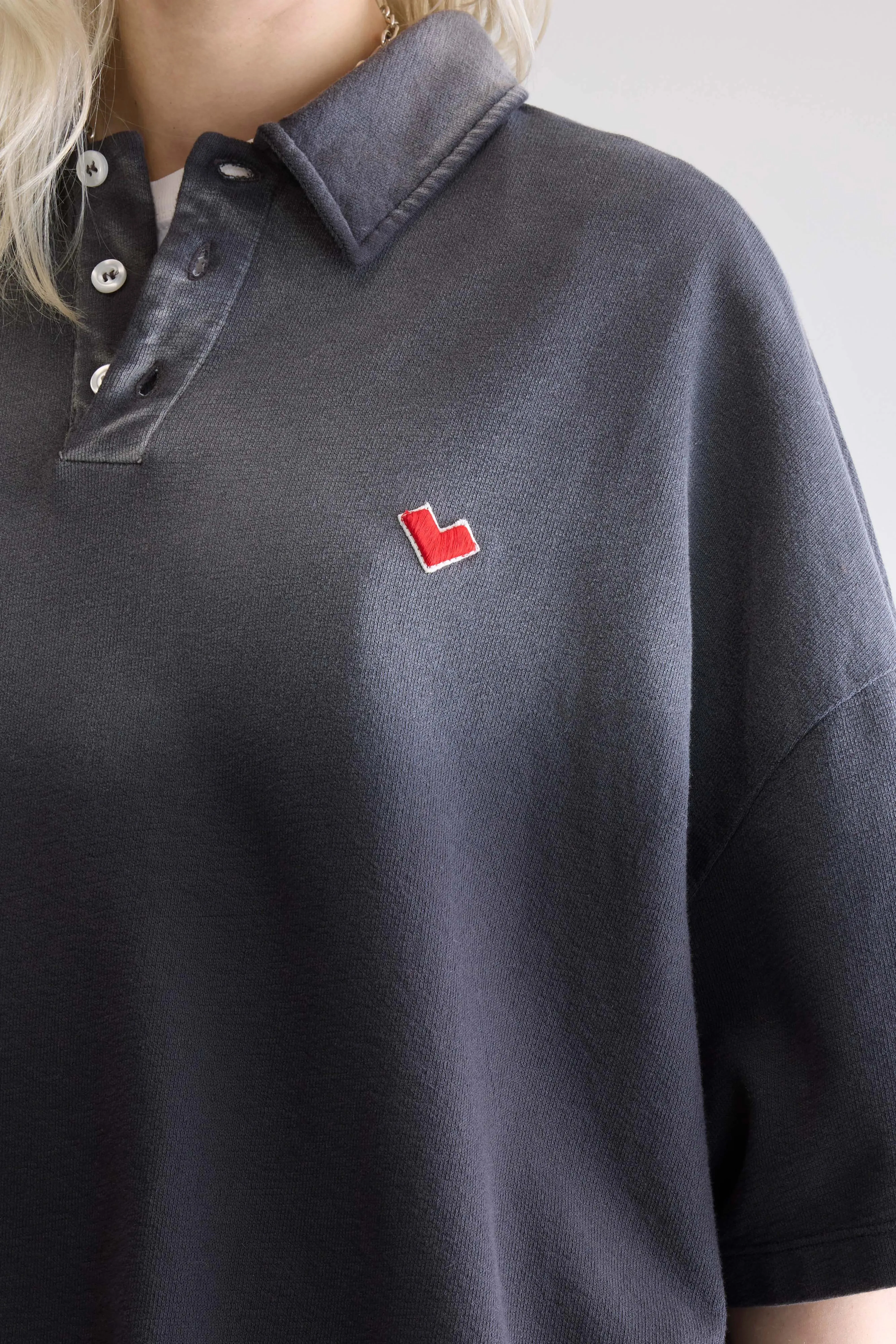 Foolo short-sleeve polo (252 / W / BLACK BLUE) sold by Bellerose product image thumbnail 5