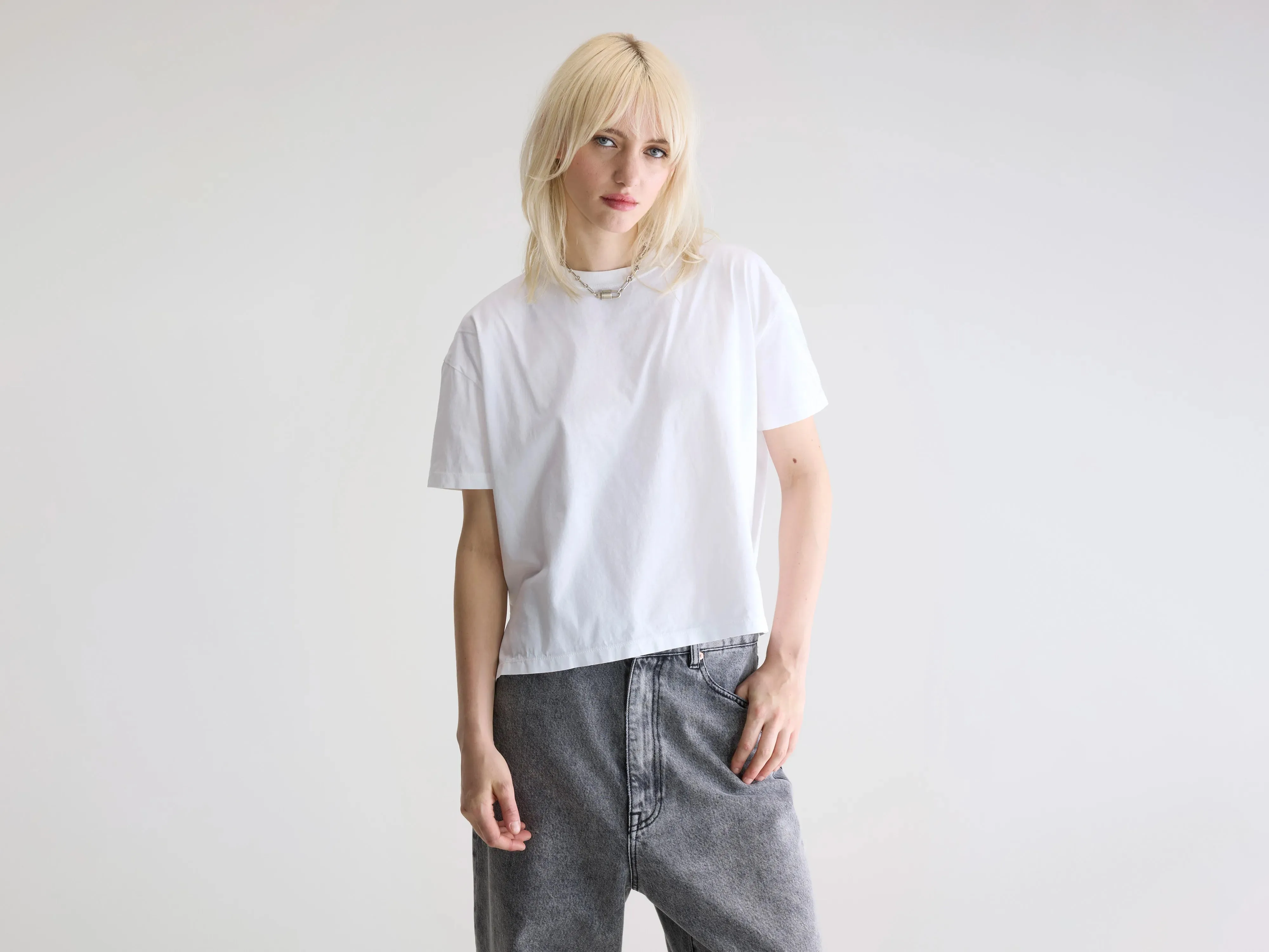 Felio short-sleeve t-shirt (252 / W / WHITE) sold by Bellerose