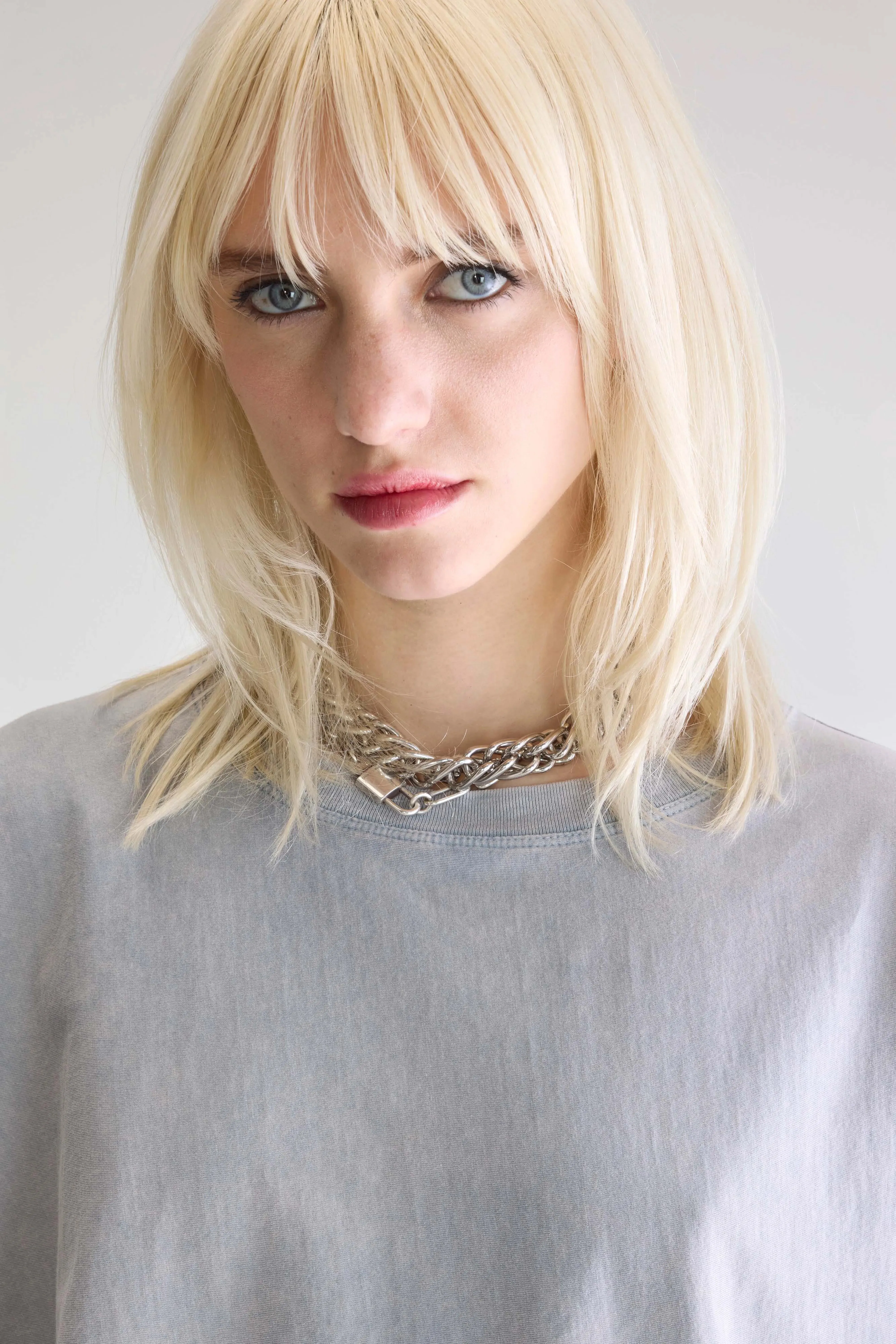 Farpy cropped t-shirt (252 / W / GLOOMY) sold by Bellerose product image thumbnail 5