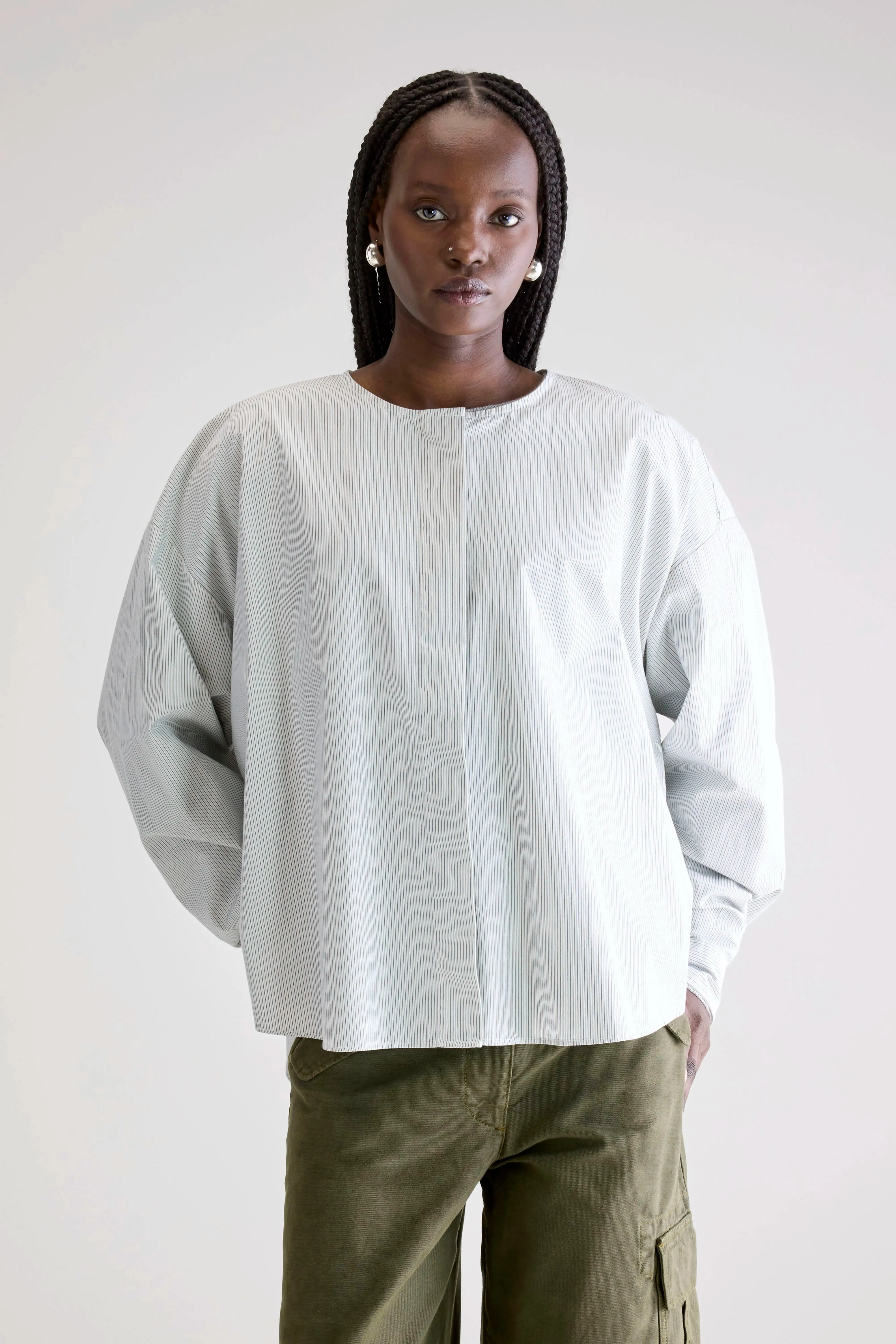 Galatea striped shirt (252 / W / STRIPE U) sold by Bellerose product image thumbnail 2