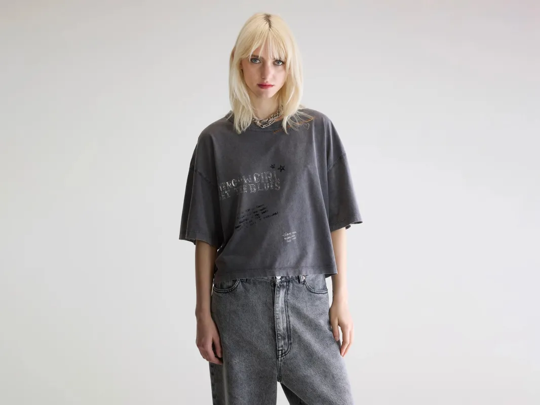 Voss short-sleeve t-shirt  (252 / W / BLACK BEAUTY) sold by Bellerose