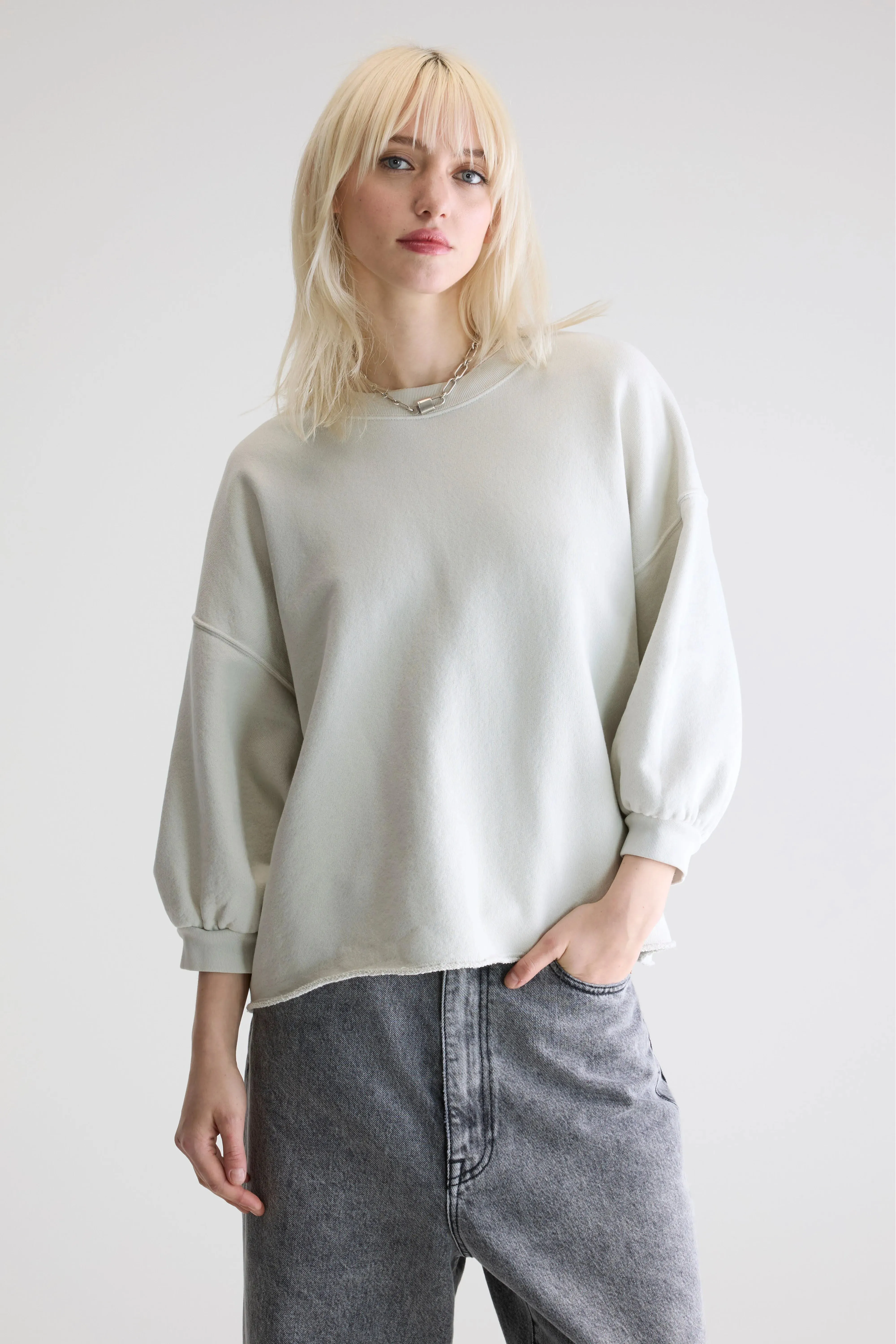 Vicske crewneck sweatshirt (252 / W / NUAGE) sold by Bellerose product image thumbnail 2