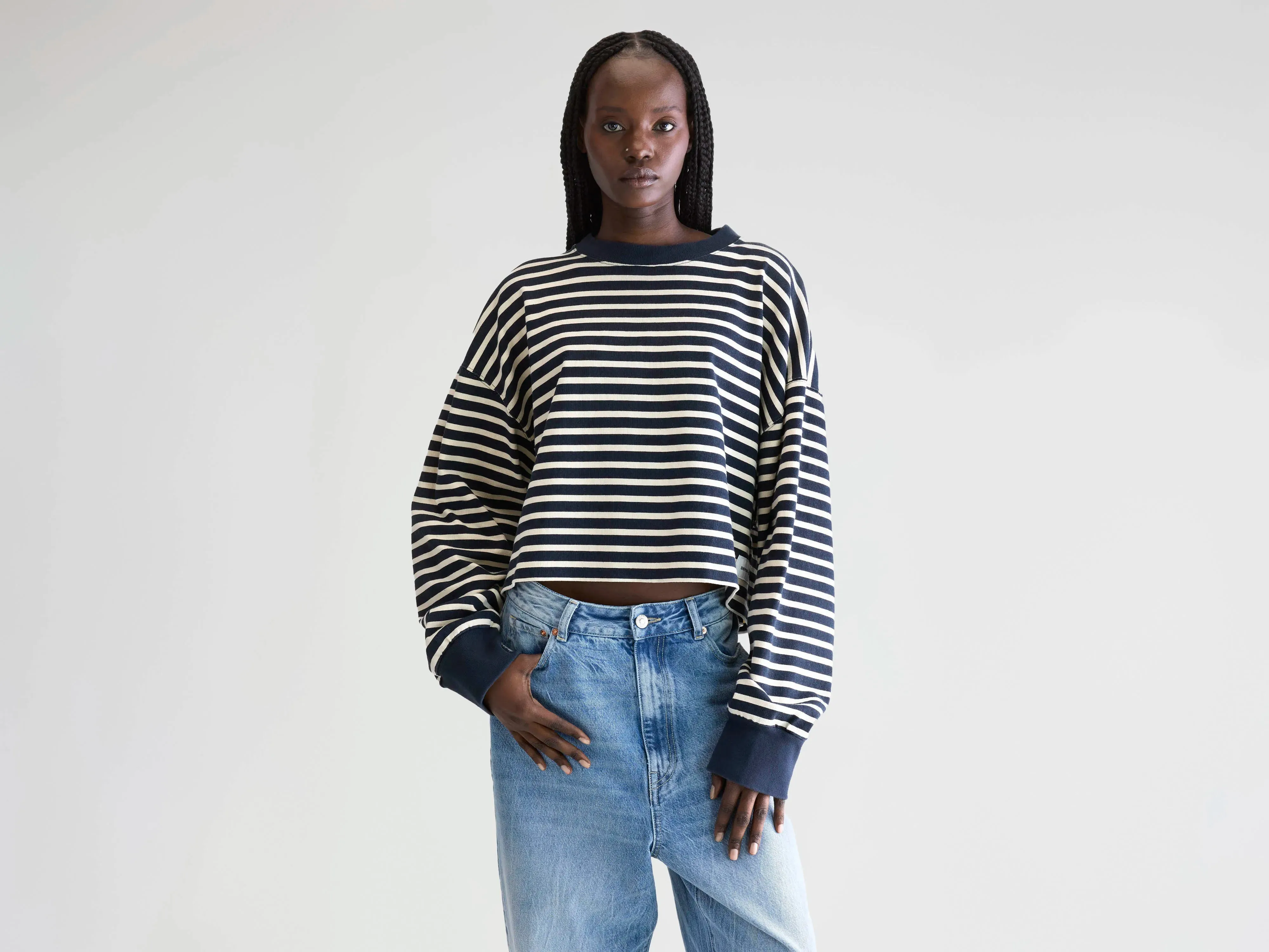 Franto long-sleeve t-shirt (252 / W / STRIPE A) sold by Bellerose