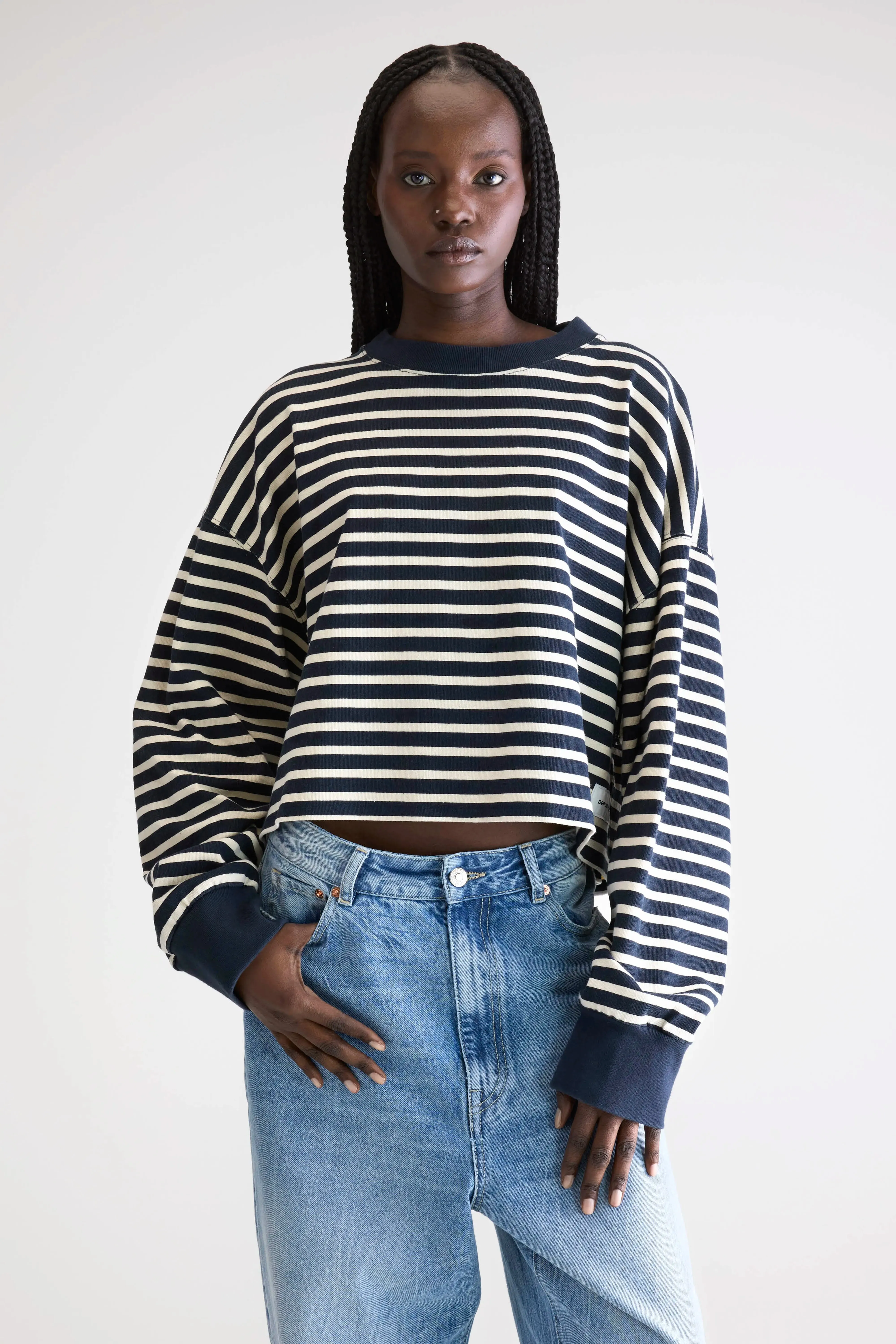 Franto long-sleeve t-shirt (252 / W / STRIPE A) sold by Bellerose product image thumbnail 2
