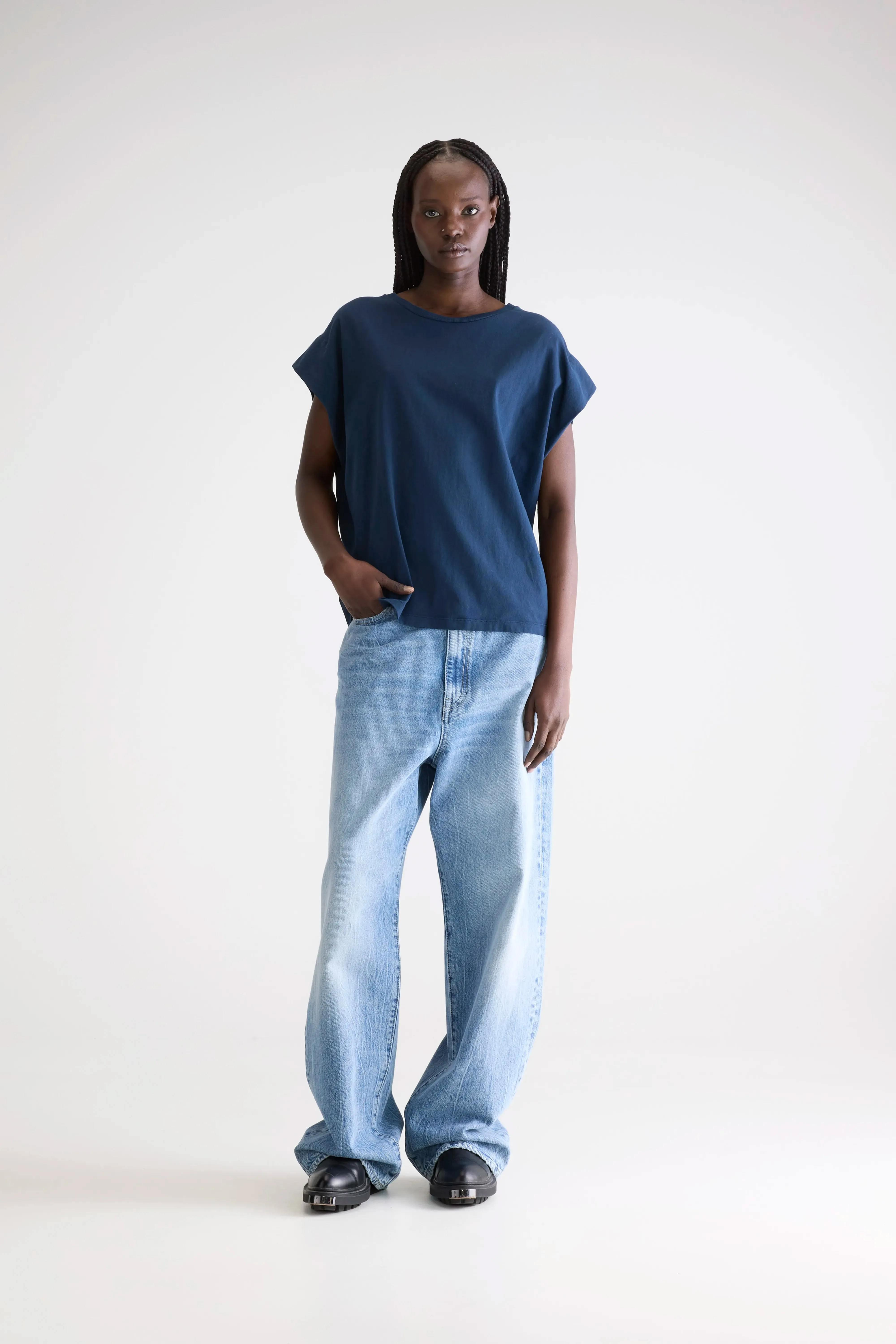 Vice crew-neck t-shirt (252 / W / PARKER) sold by Bellerose product image thumbnail 3